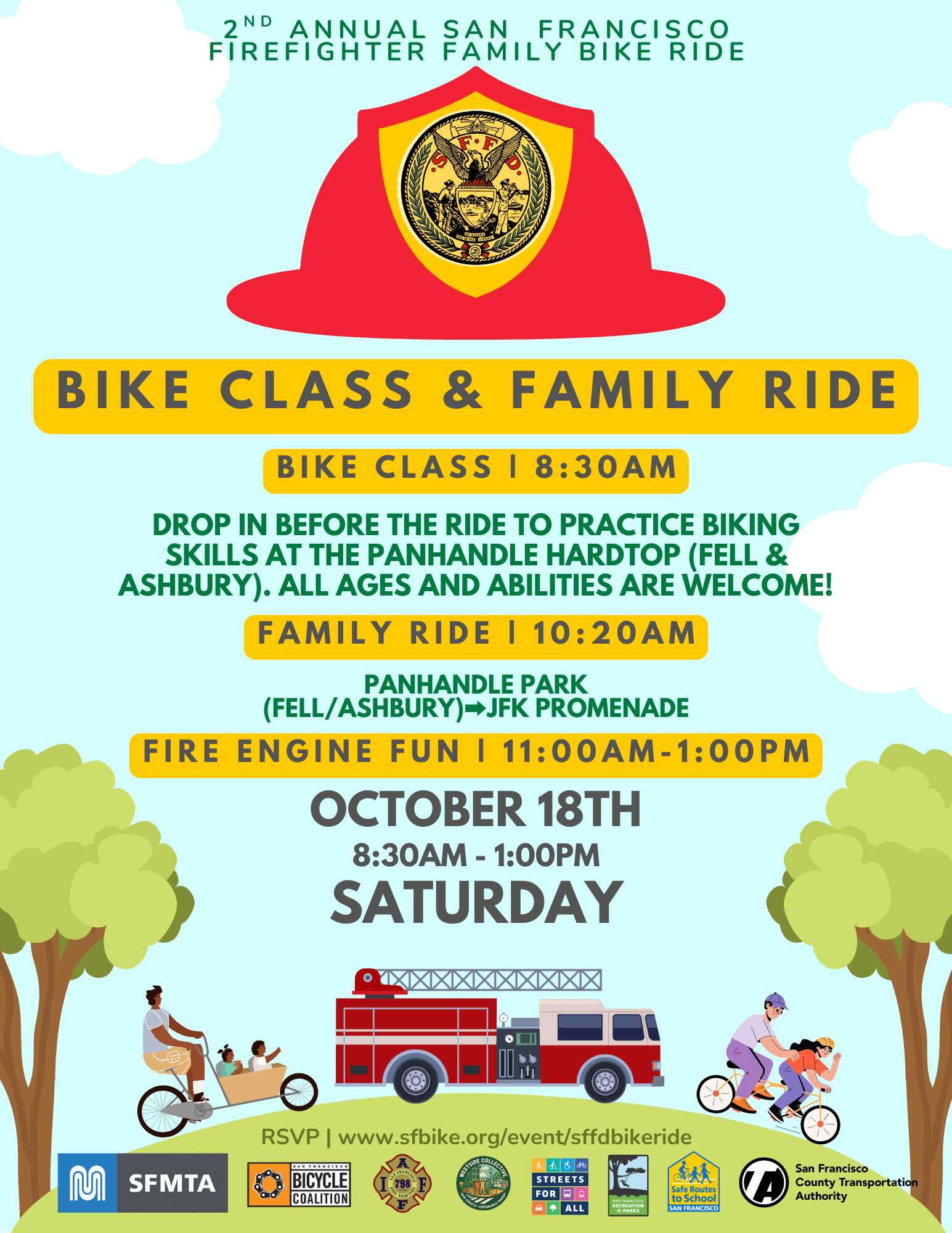 2nd Annual Firefighter Family Bike Ride