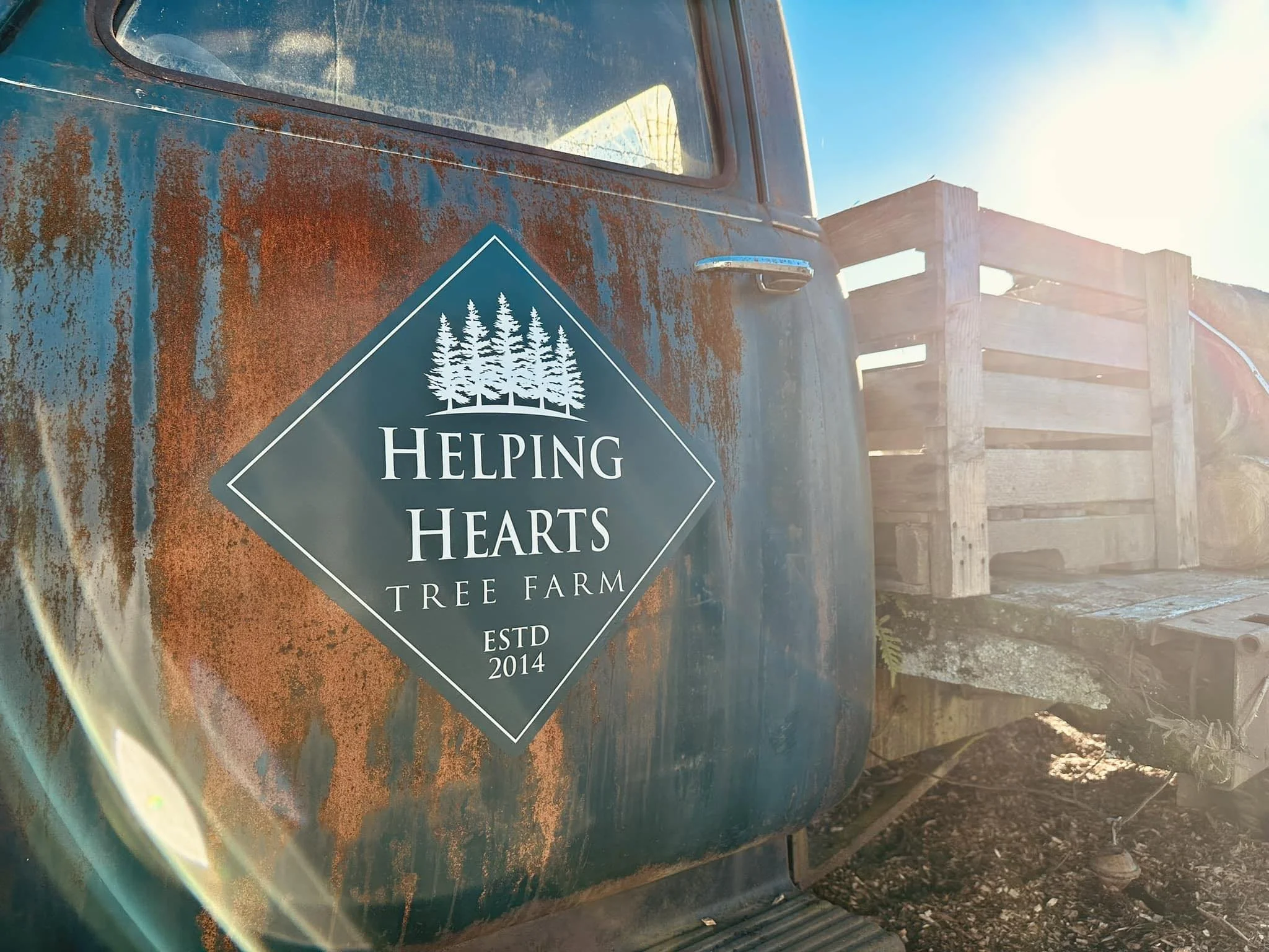 The Peninsula Songwriters support Helping Hearts Tree Farm