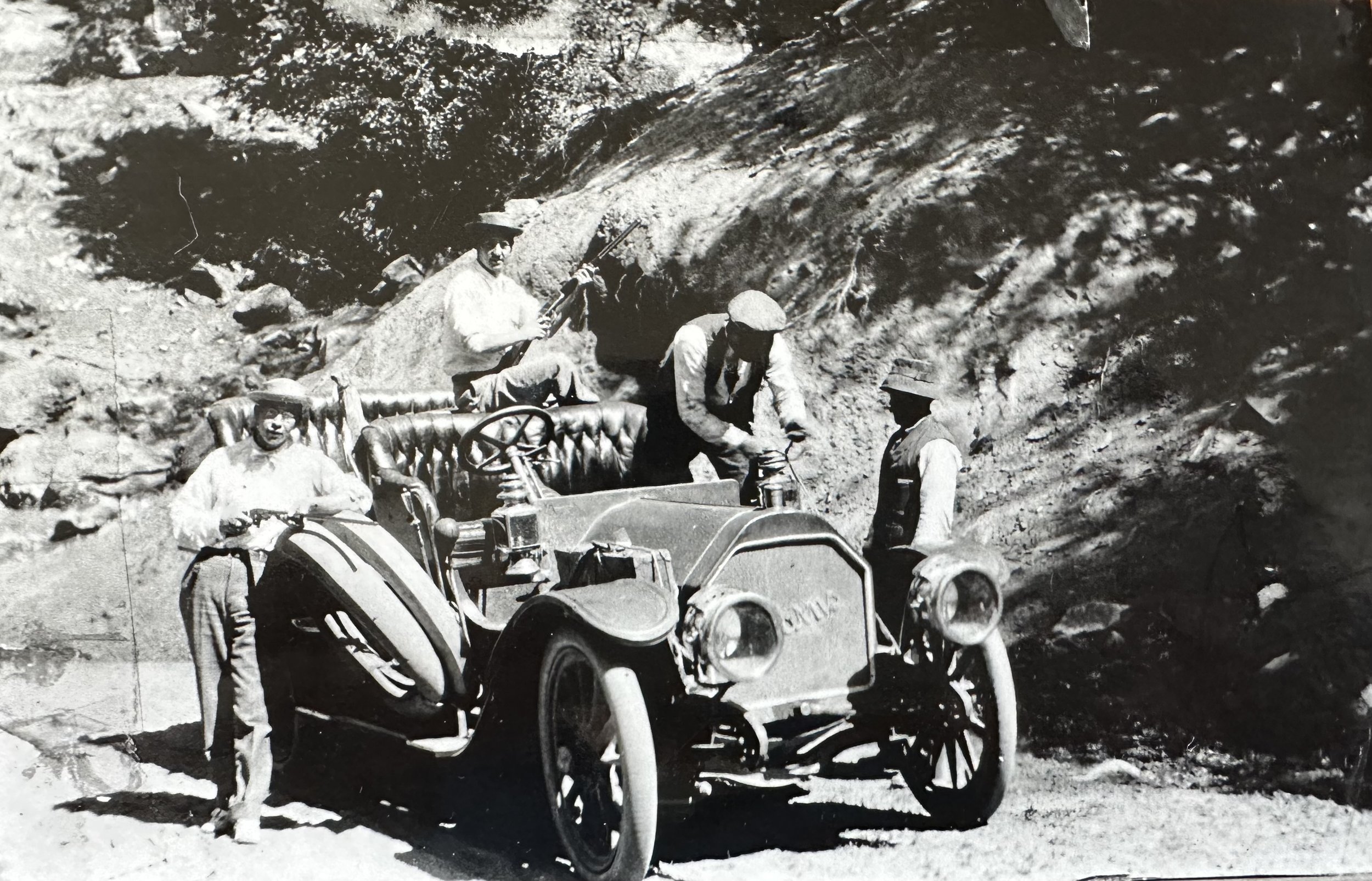 Transportation via Richardson’s “Limo” to Lake Tahoe, ca. 190?
