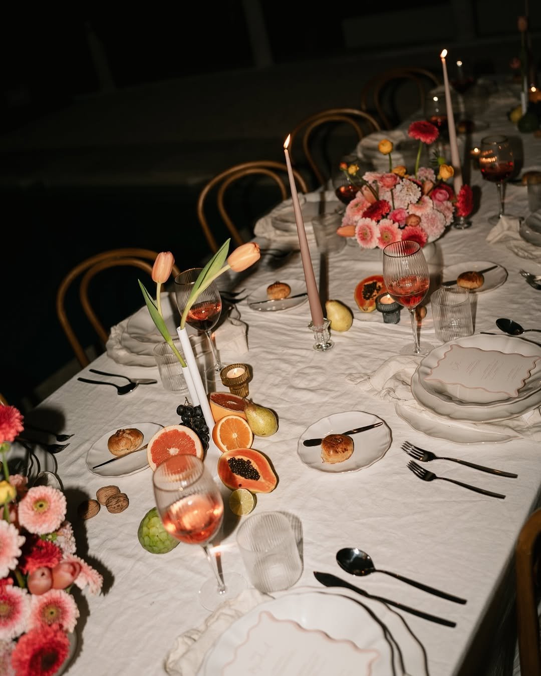 Warm, welcoming dinner party venue in Sydney with cozy atmosphere.