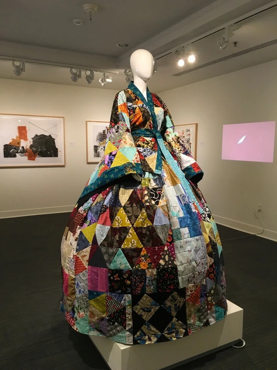 Thread
2017:
Quilted Dress (reverses into black)