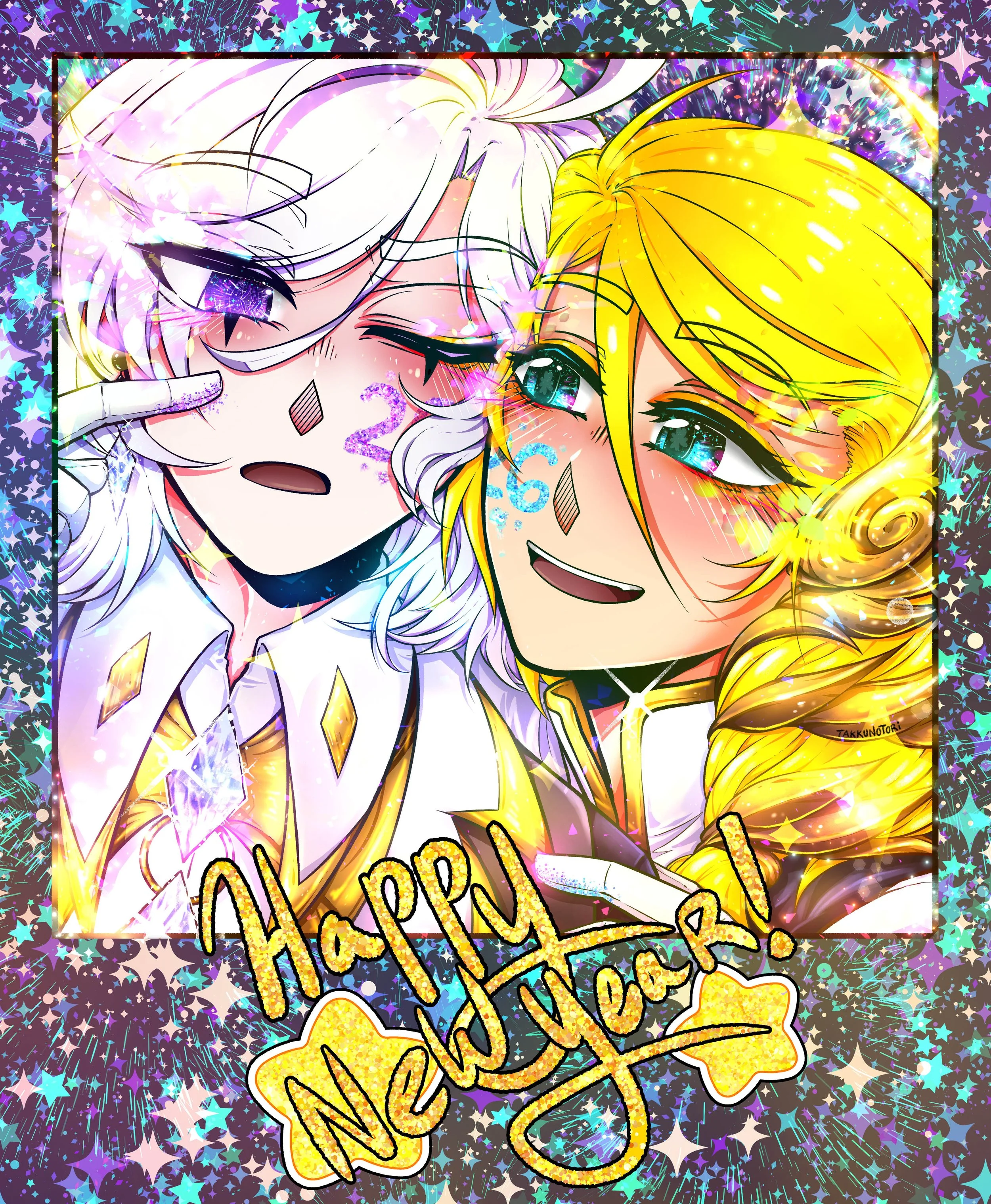 new year's polaroid sparkle version 12/18/25