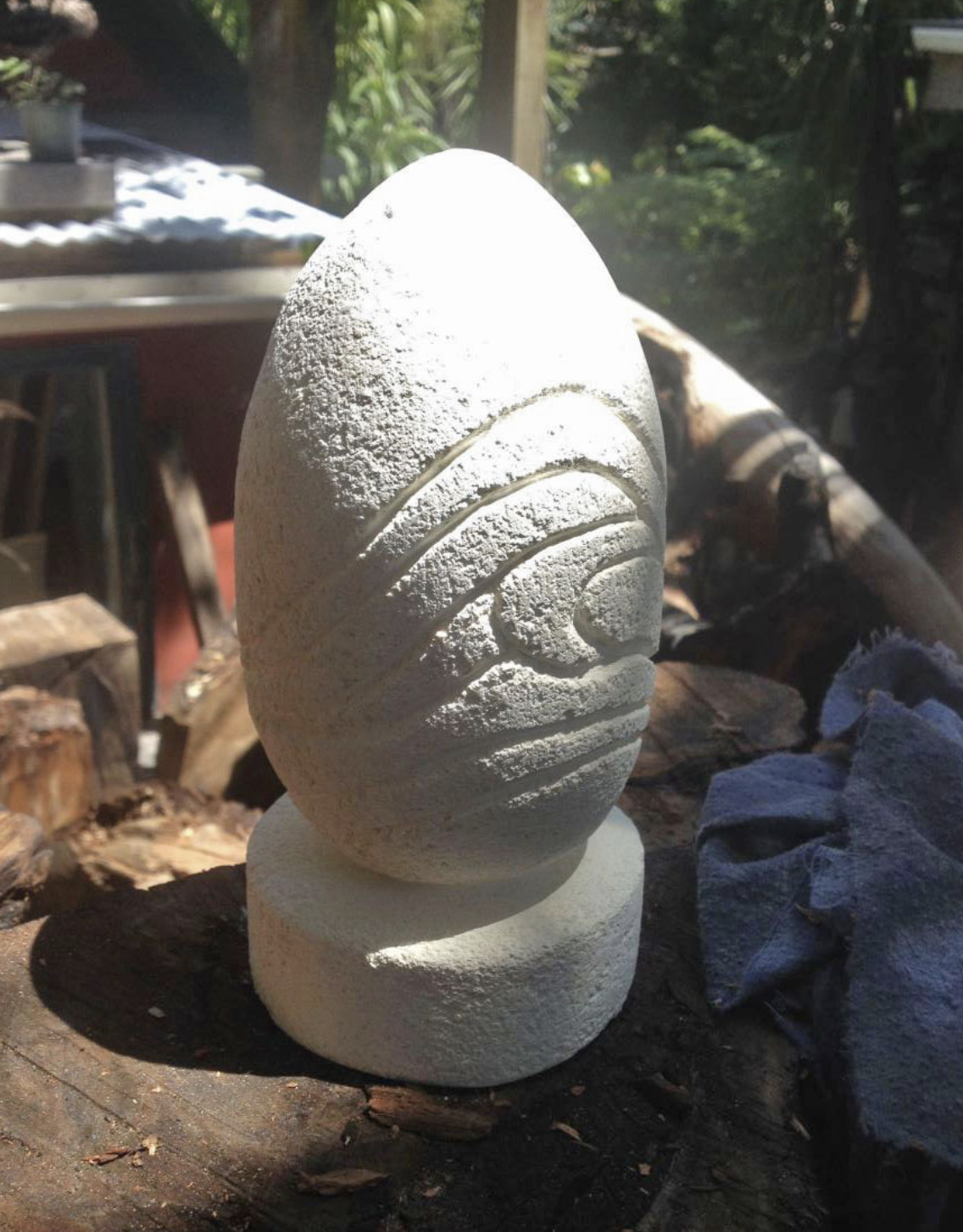 Oamaru Egg Sculpture