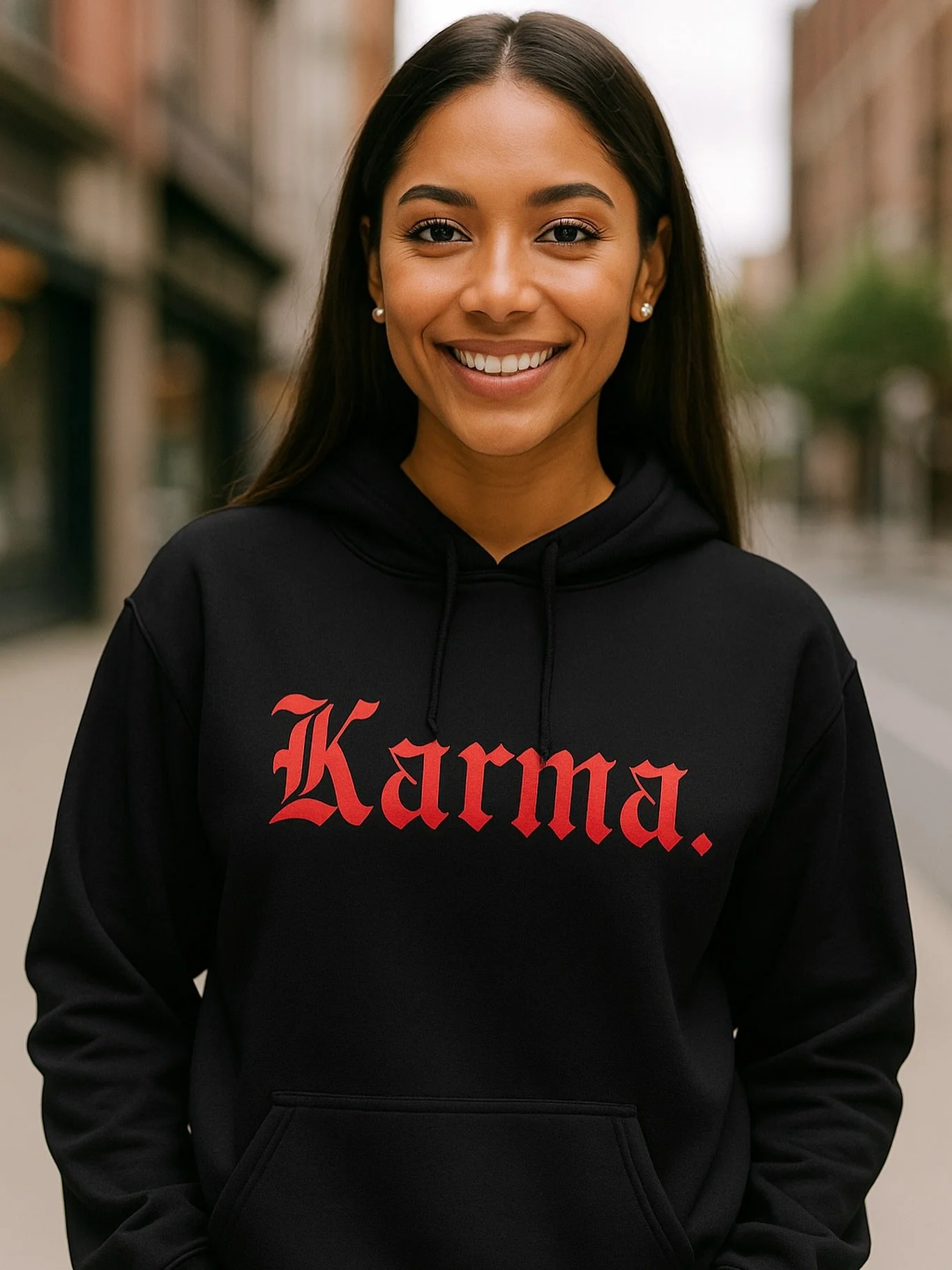It&rsquo;s Hoodie Season Now! &ldquo;Karma&rdquo; #hoodies Available Now 🚨🚨 Link in Bio #dreamfirstclothingllc