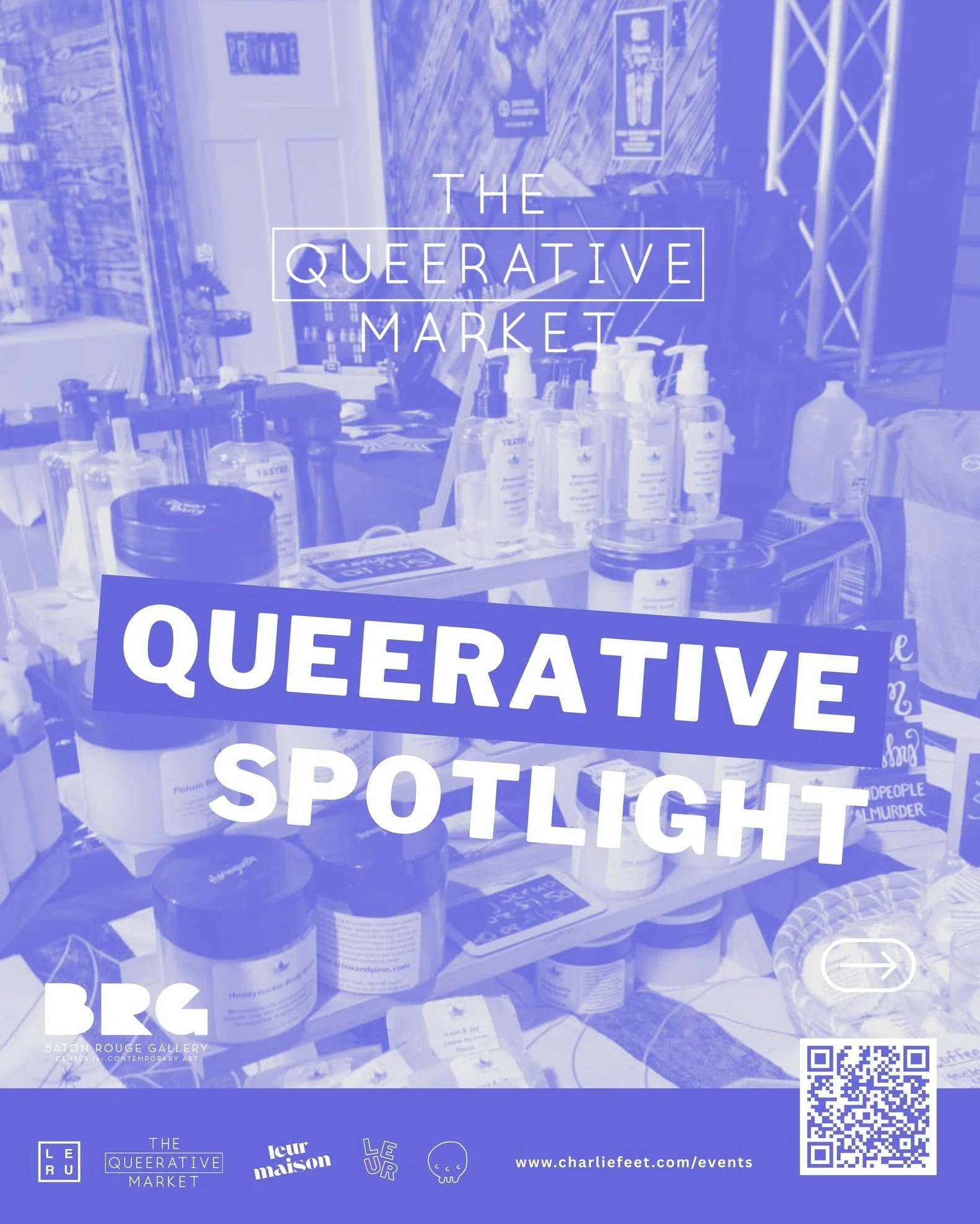 Queerative Spotlight:
@crowandpineemporium 

Cindy Hornsby
Crow &amp; Pine Emporium 
Handmade vegan bath, body, and home products made with magickal intentions

---
You can find their work along with other local LGBTQIA+ artists, makers, &amp; creato
