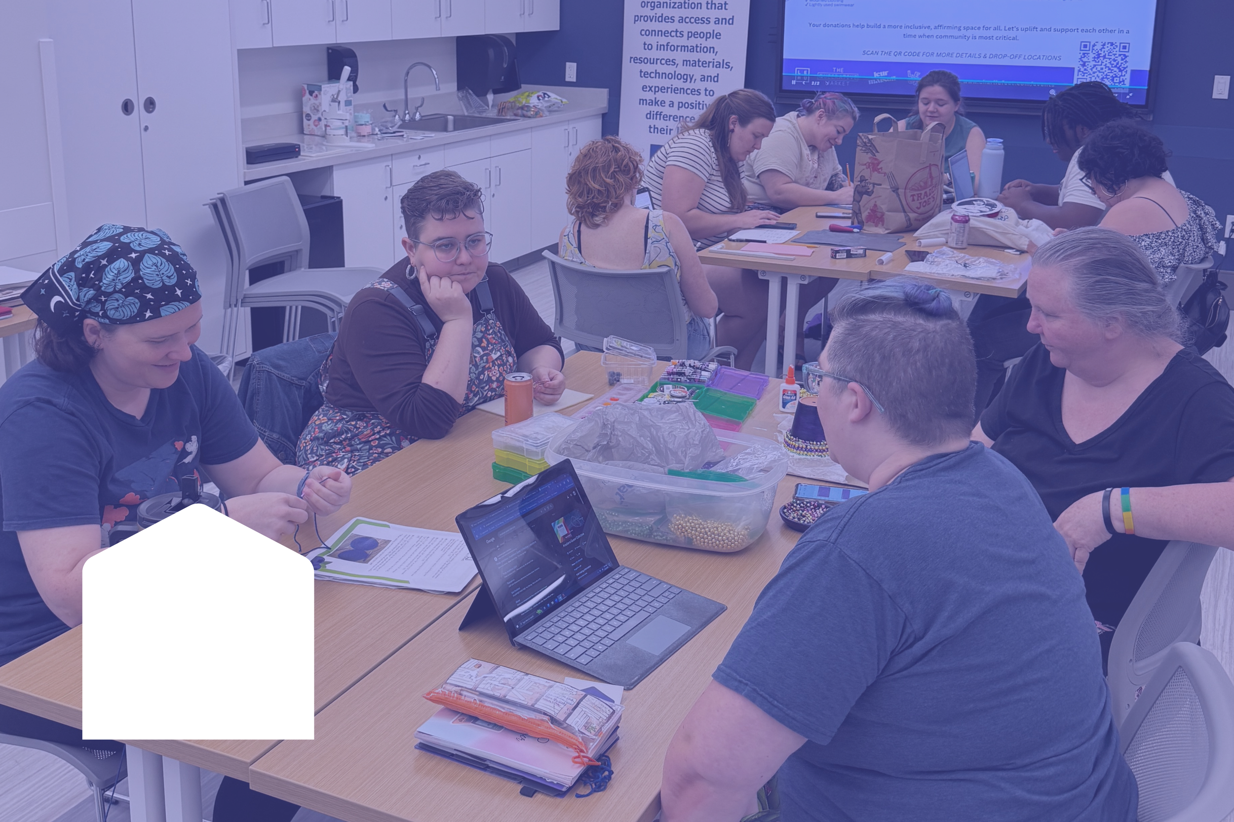 Baton Rouge Queer Crafting Collective, Monthly Meet-Up