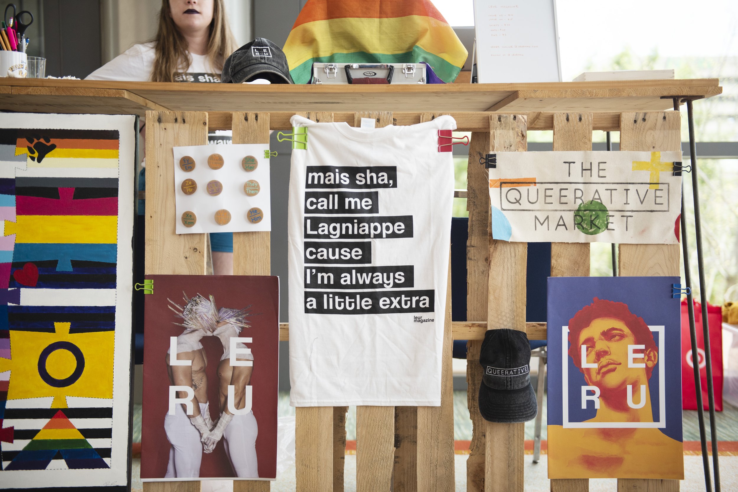 The Queerative Market Pop-Up at the Baton Rouge Pride Festival (2019)