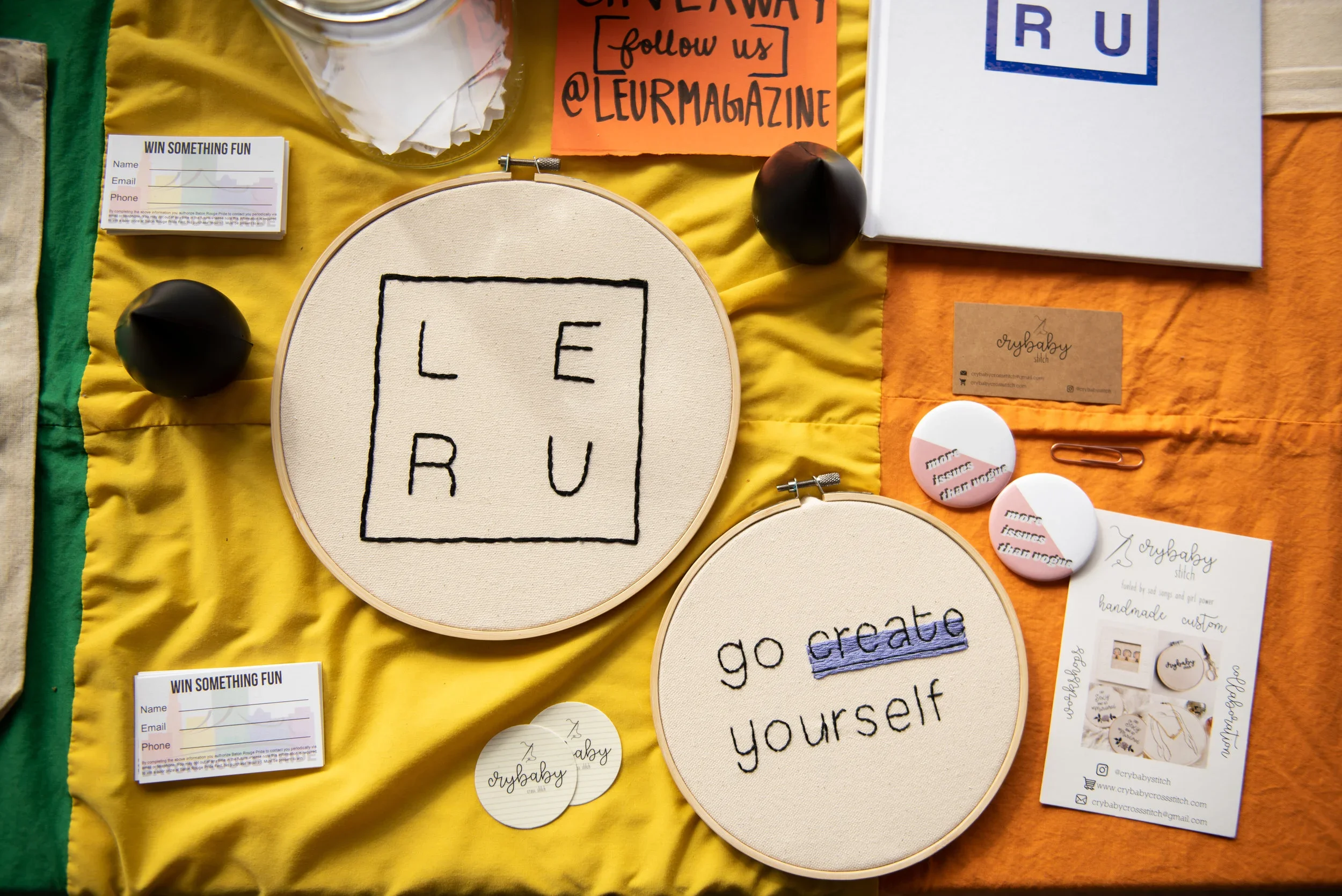 The Queerative Market Pop-Up at the Baton Rouge Pride Festival (2018)
