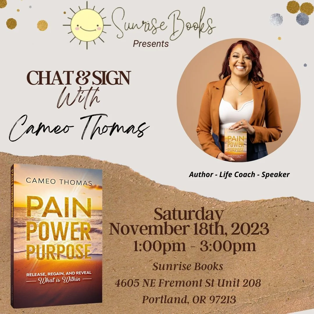 Chat & Sign with Cameo Thomas