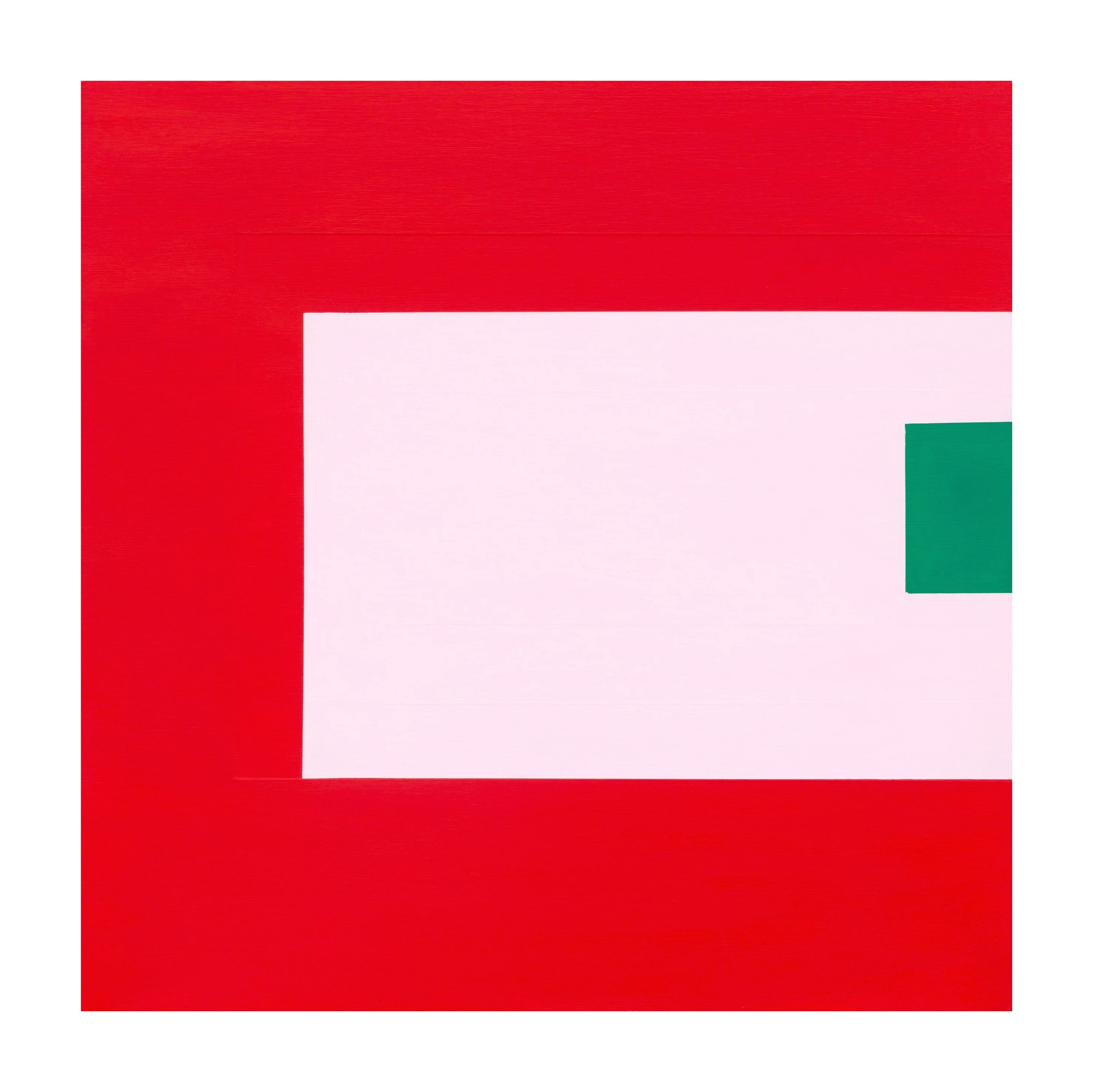 Abstract painting by Sydney Contemporary artist Evie Adasal titled Its been a good year for the roses