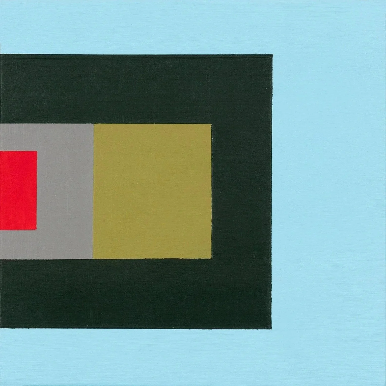 Abstract painting by Sydney Contemporary artist Evie Adasal titled Brown not Black