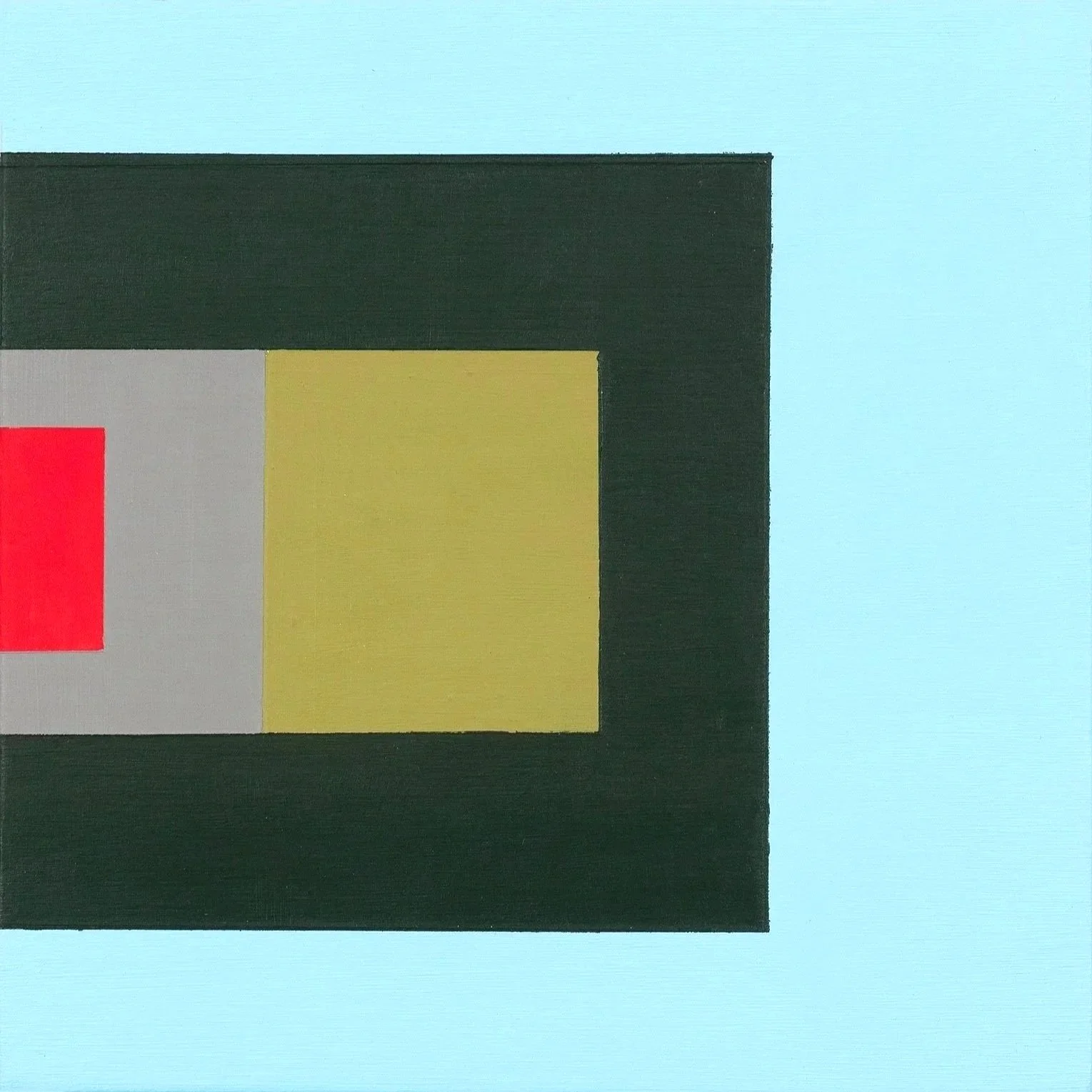 Abstract painting by Sydney Contemporary artist Evie Adasal titled Brown not Black