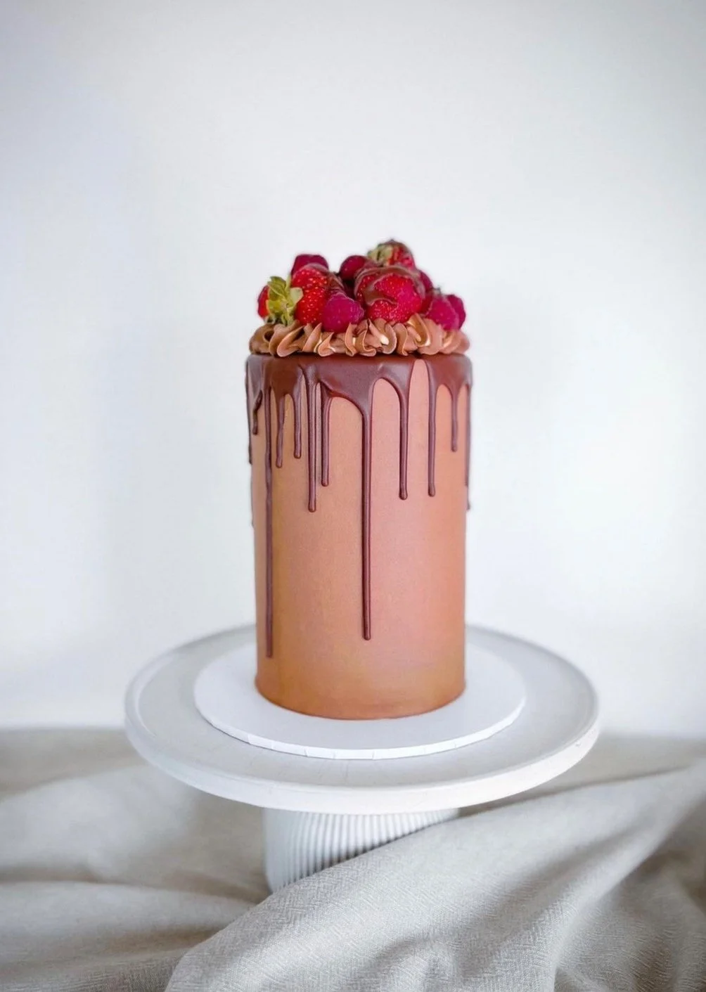 Chocolate Buttercream Drip Cake