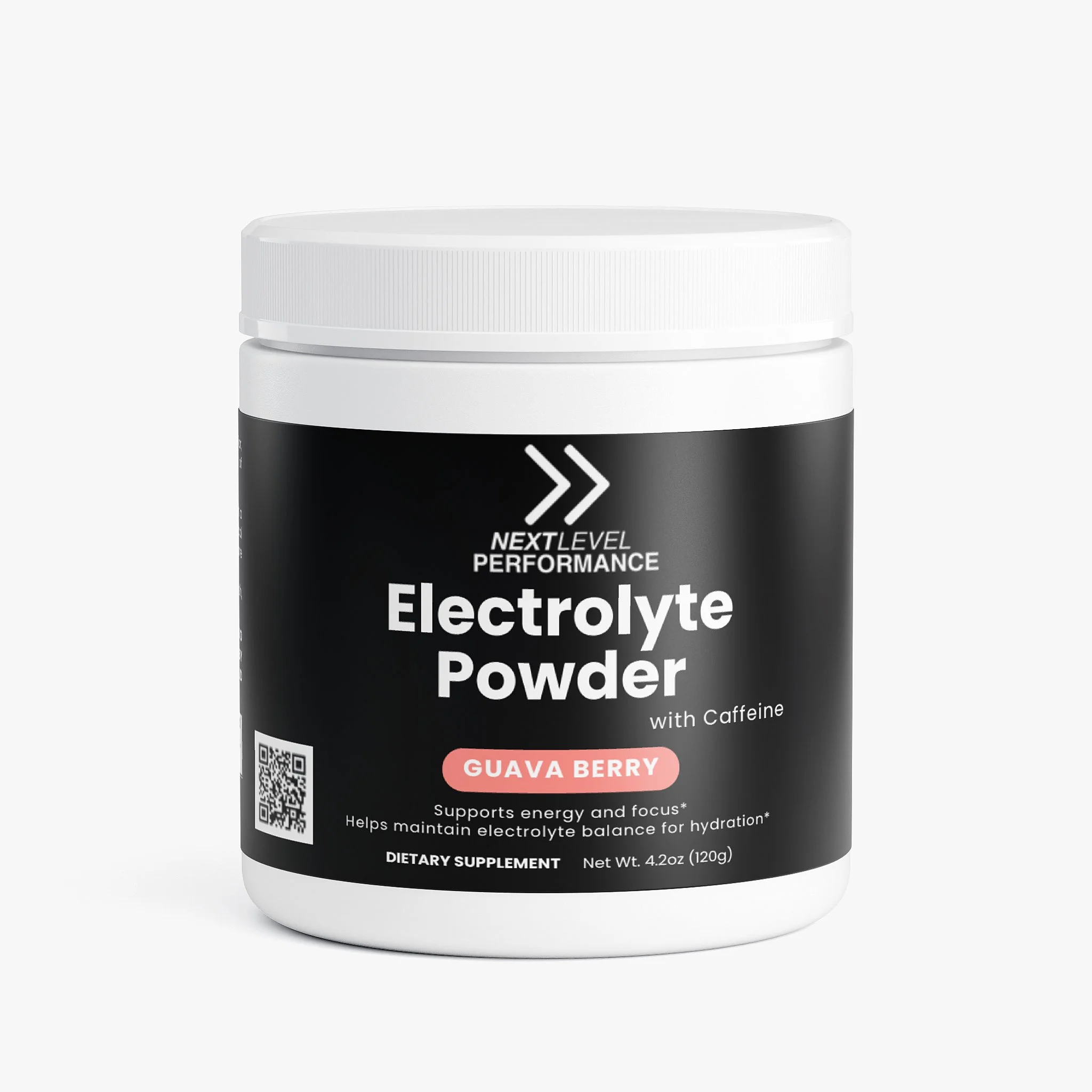 Next Level Performance Electrolytes (Guava Berry) with caffeine