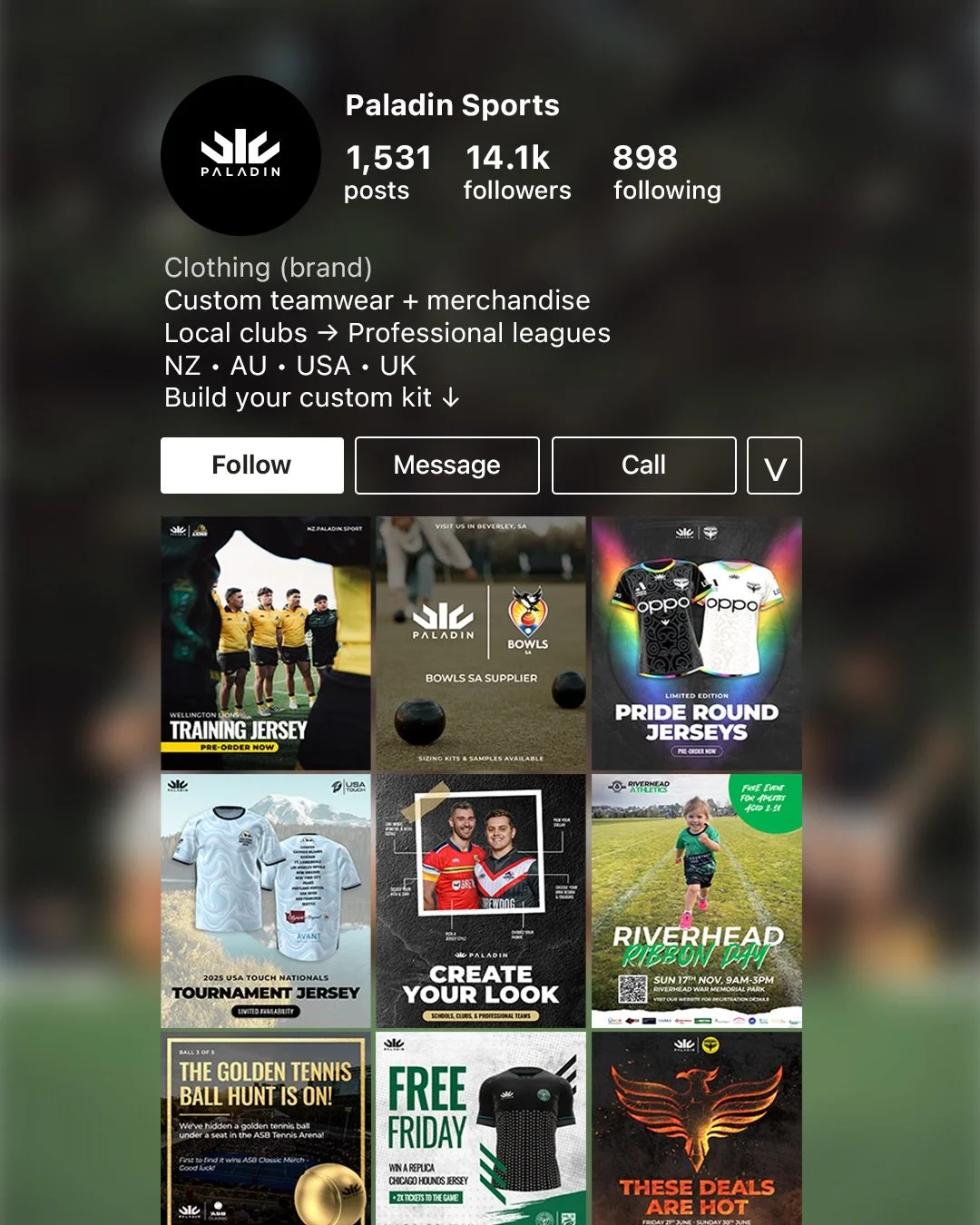 Just a few favourite pieces, out of hundreds over the years, created in partnership with @ipromosocialmedia_design for Paladin Sports.

Weekly briefs have ranged from print for local schools and grassroots clubs, to social campaigns for professional 