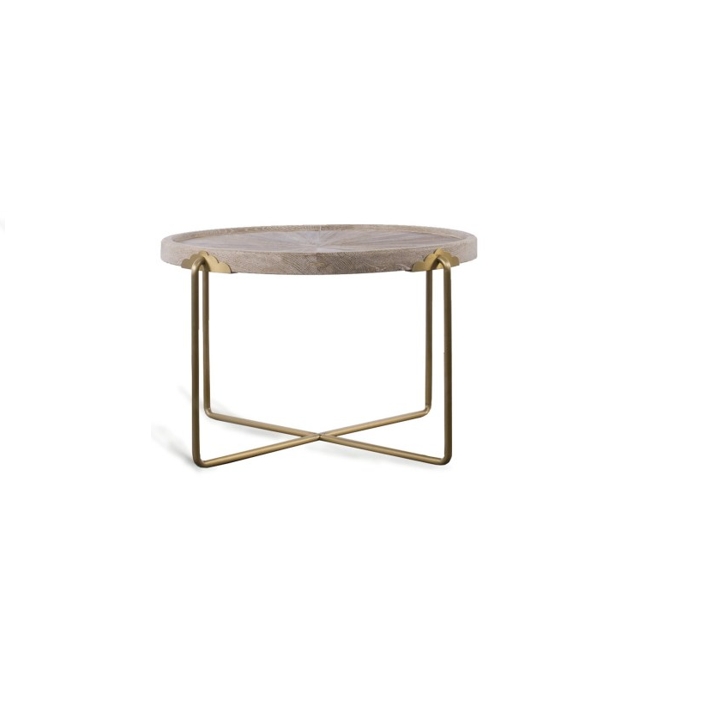 Retro Elegance Side Table