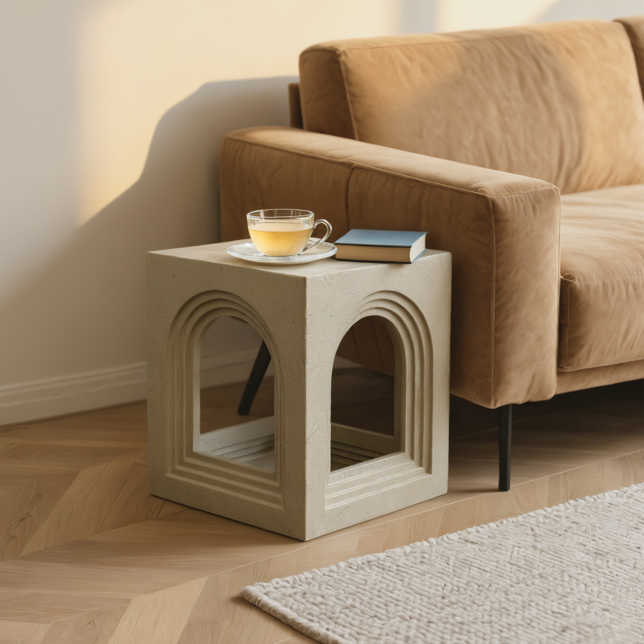 Multi-Arc Side Table