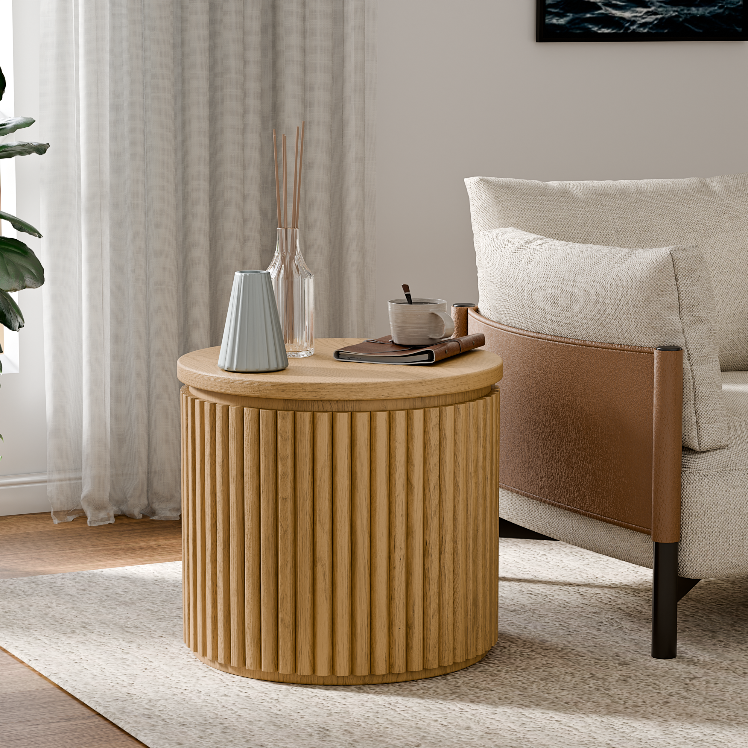 What is the best shape for a side table?