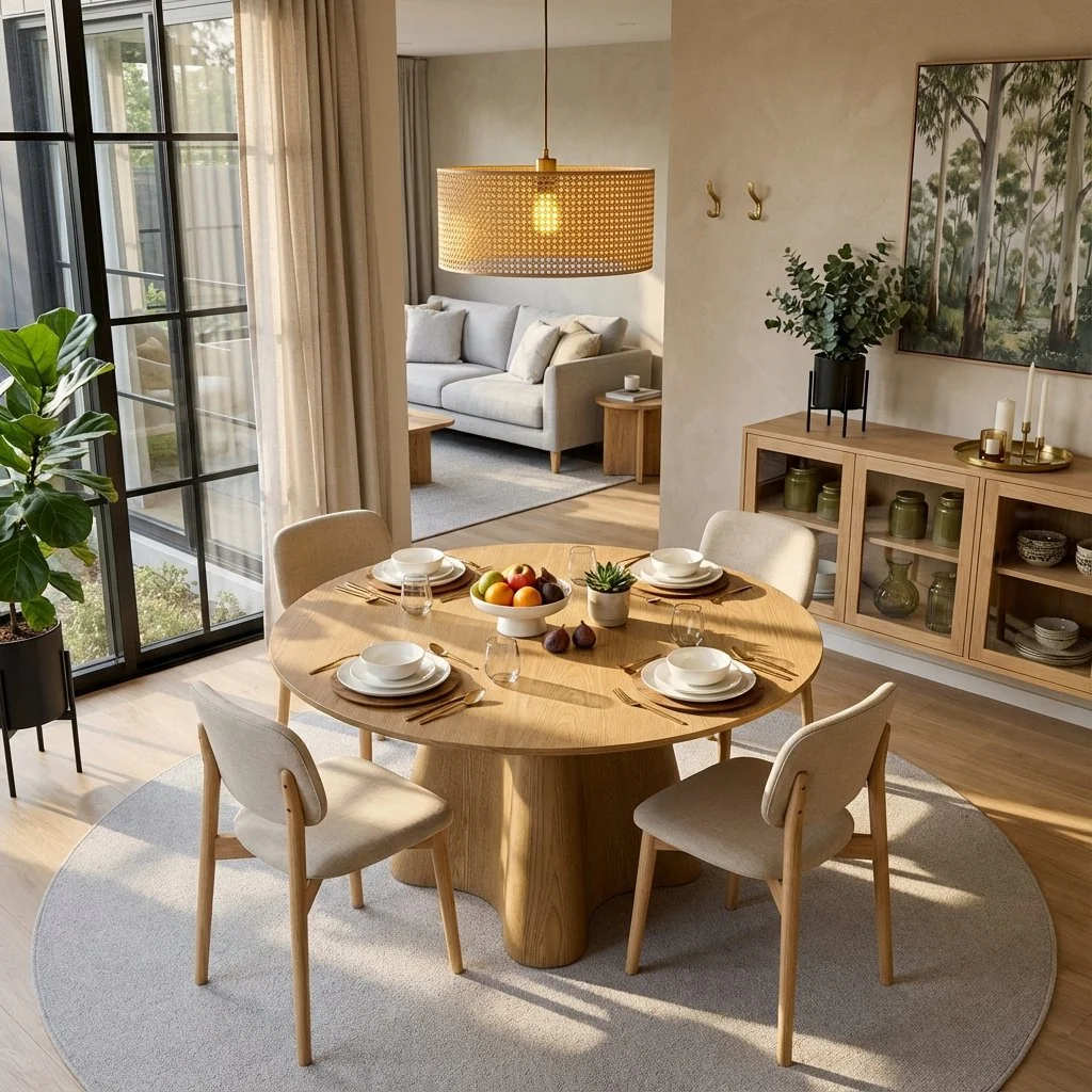 Thalina Round  Dining Table