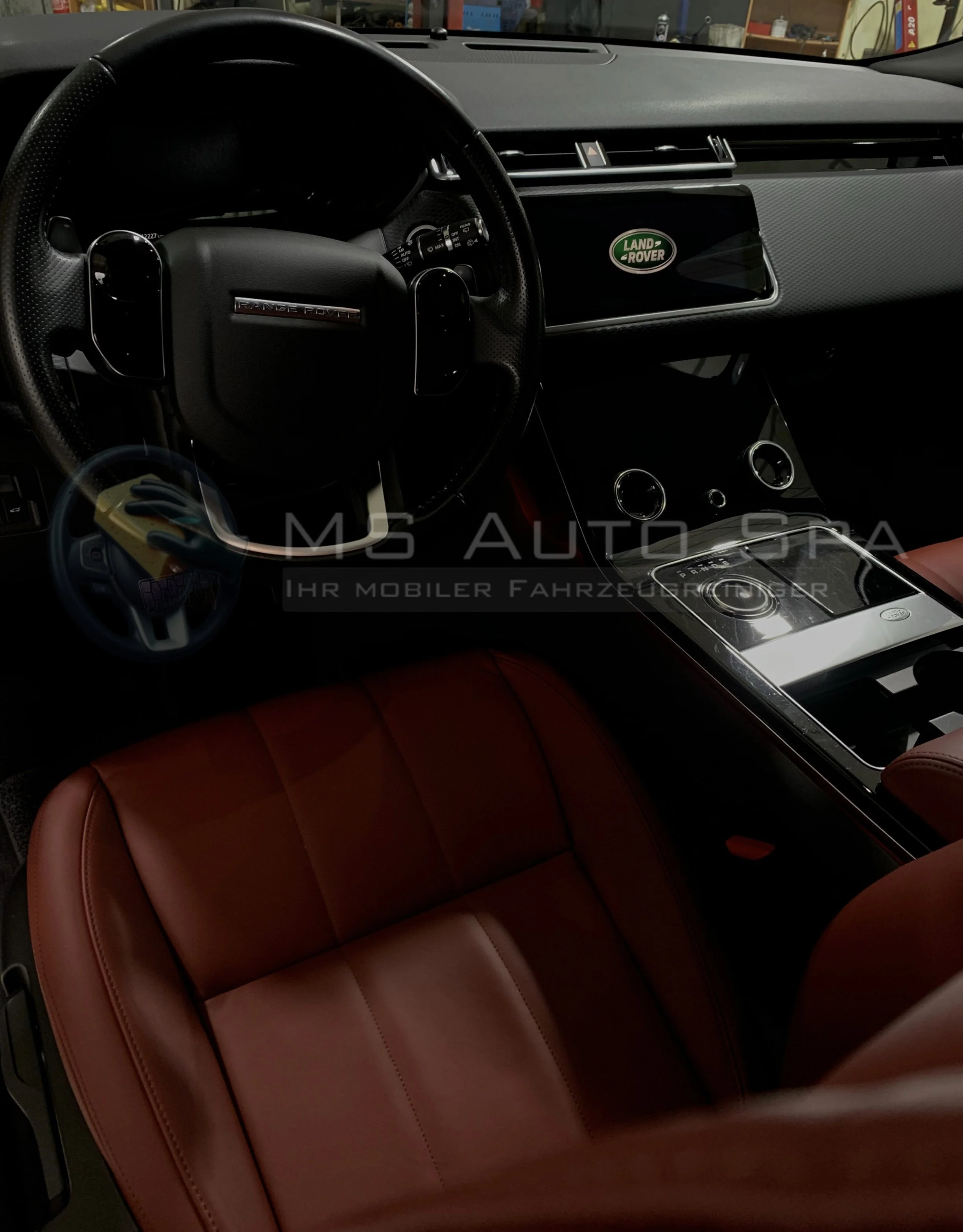 Frisch aufbereitetes Luxus Auto