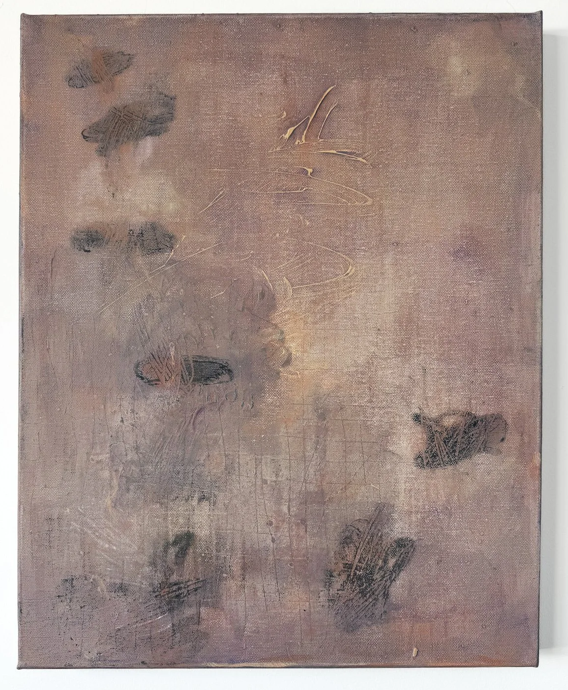 Still, oil, acrylic and shellac on canvas, 49.5 × 39 cm, 2026
