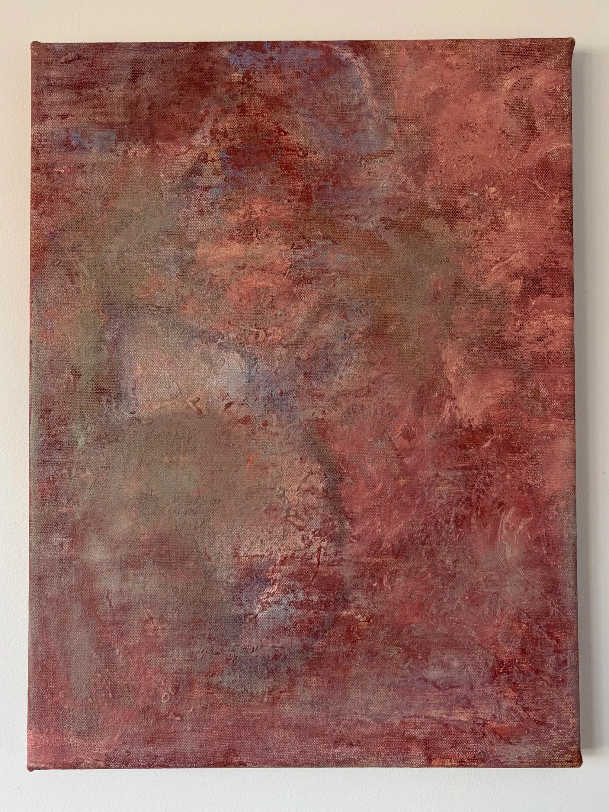 Sediment
oil and acrylic on raw canvas
40.5 x 30.5 cm
2026