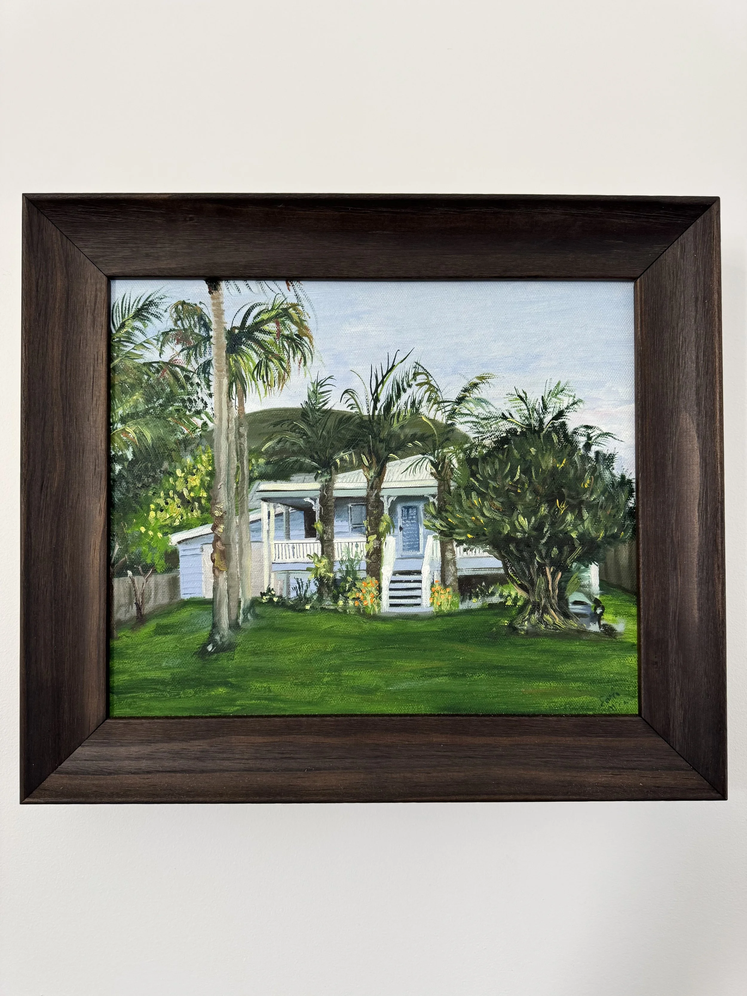 Commission, oil on canvas, A4, 2025