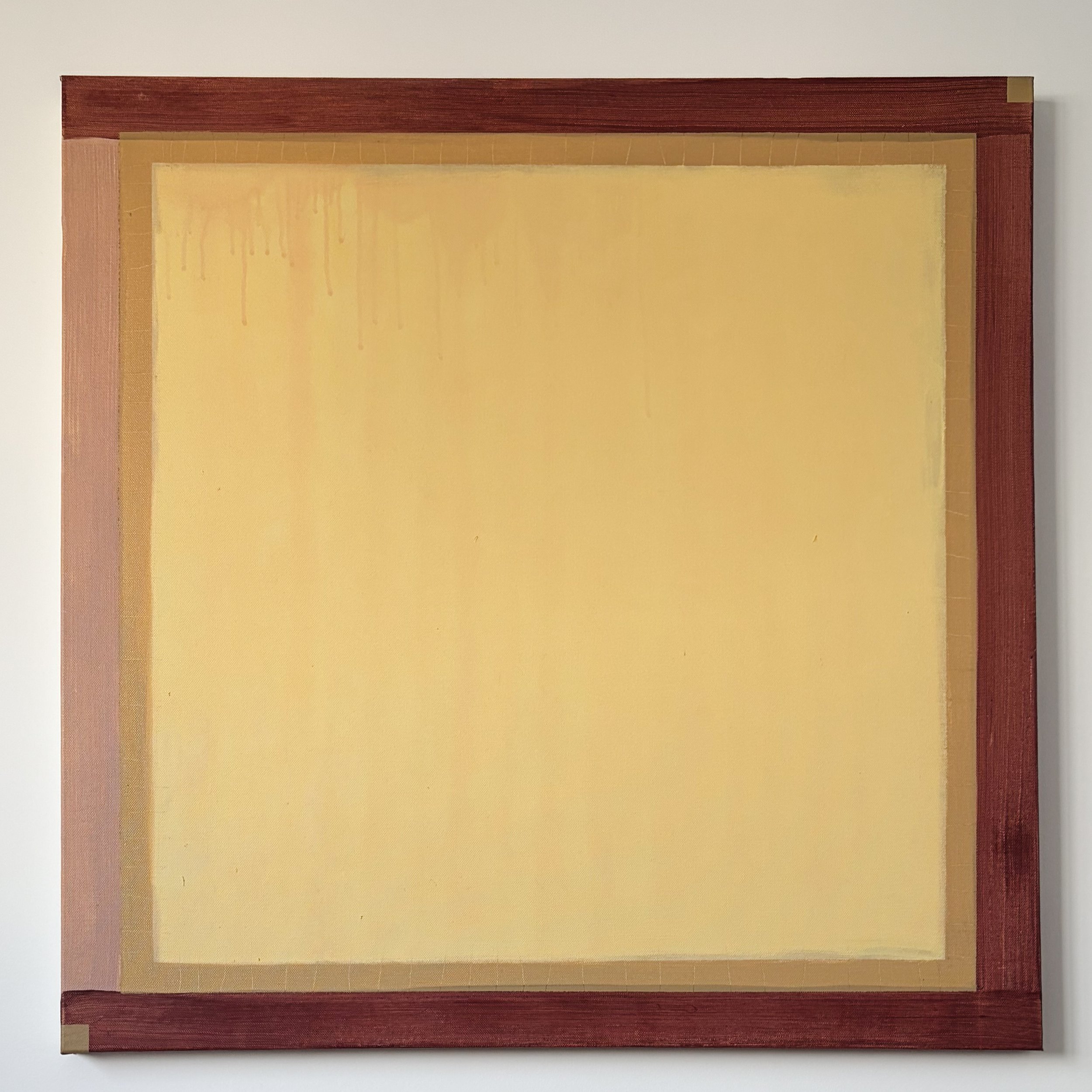 Ghosts, acrylic and oil on canvas, 76.2 x 76.2 cm, 2026