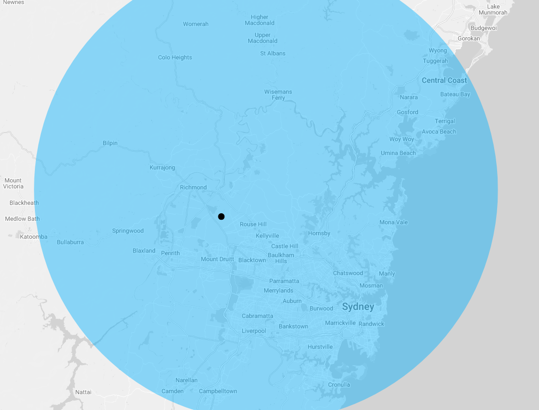 Areas we service, TF Electrical Group
