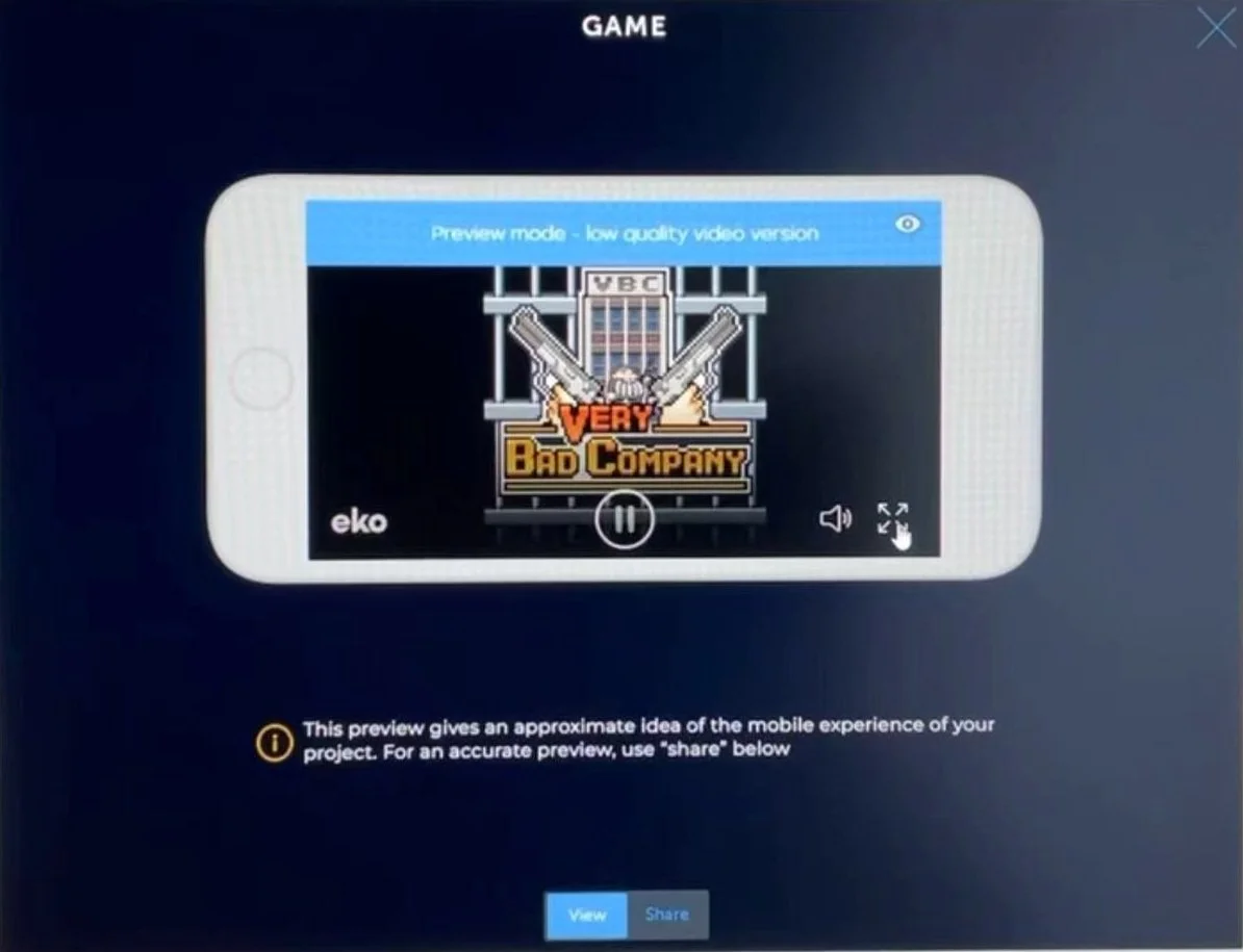 Branching Narrative Game
