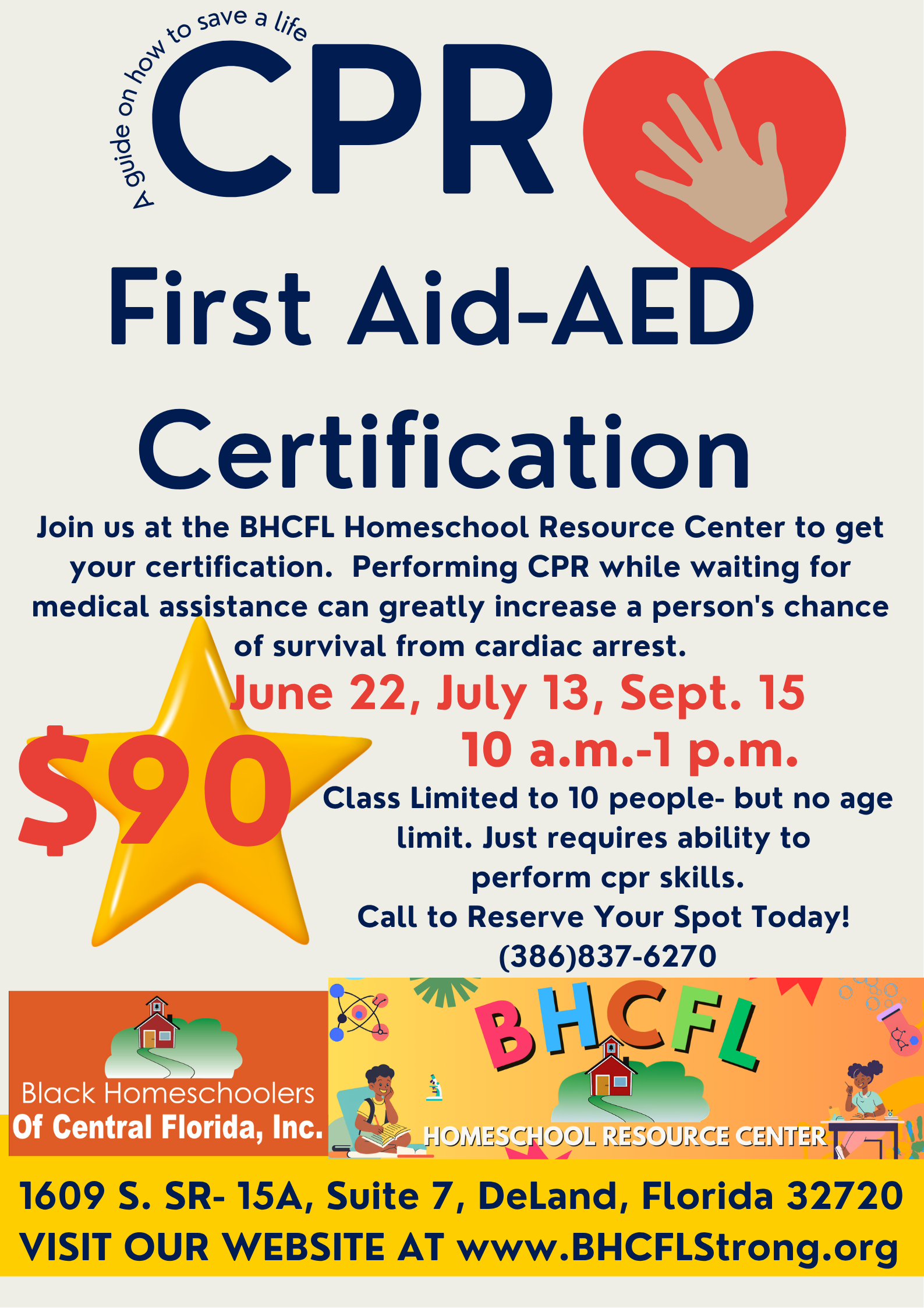 CPR, AED, and First Aid Certification