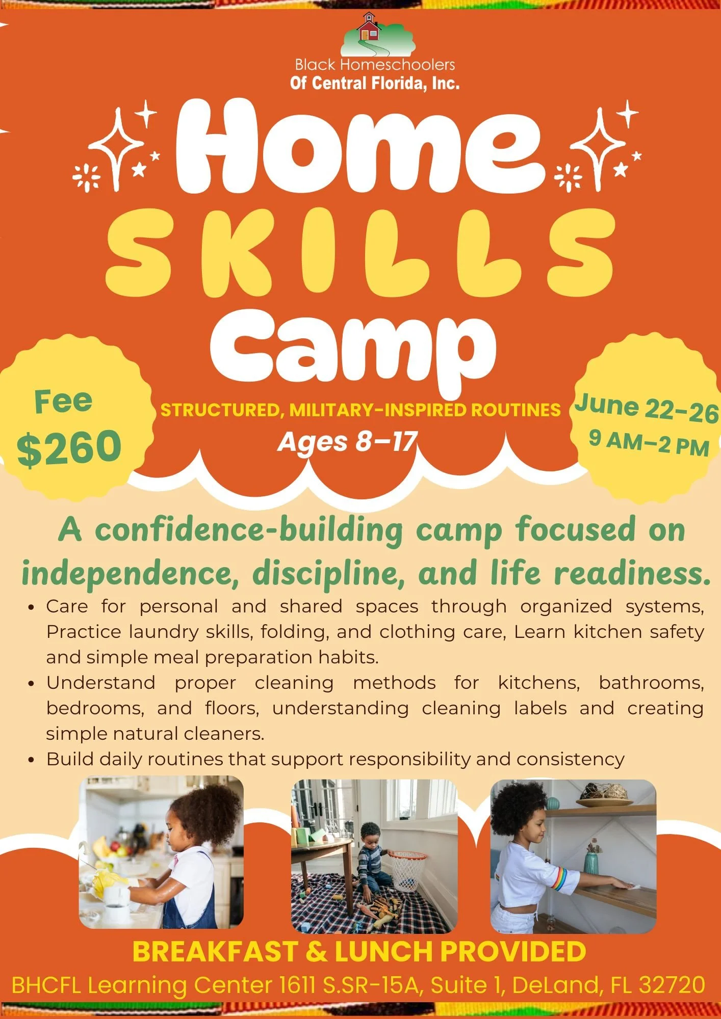 Home Skills Camp