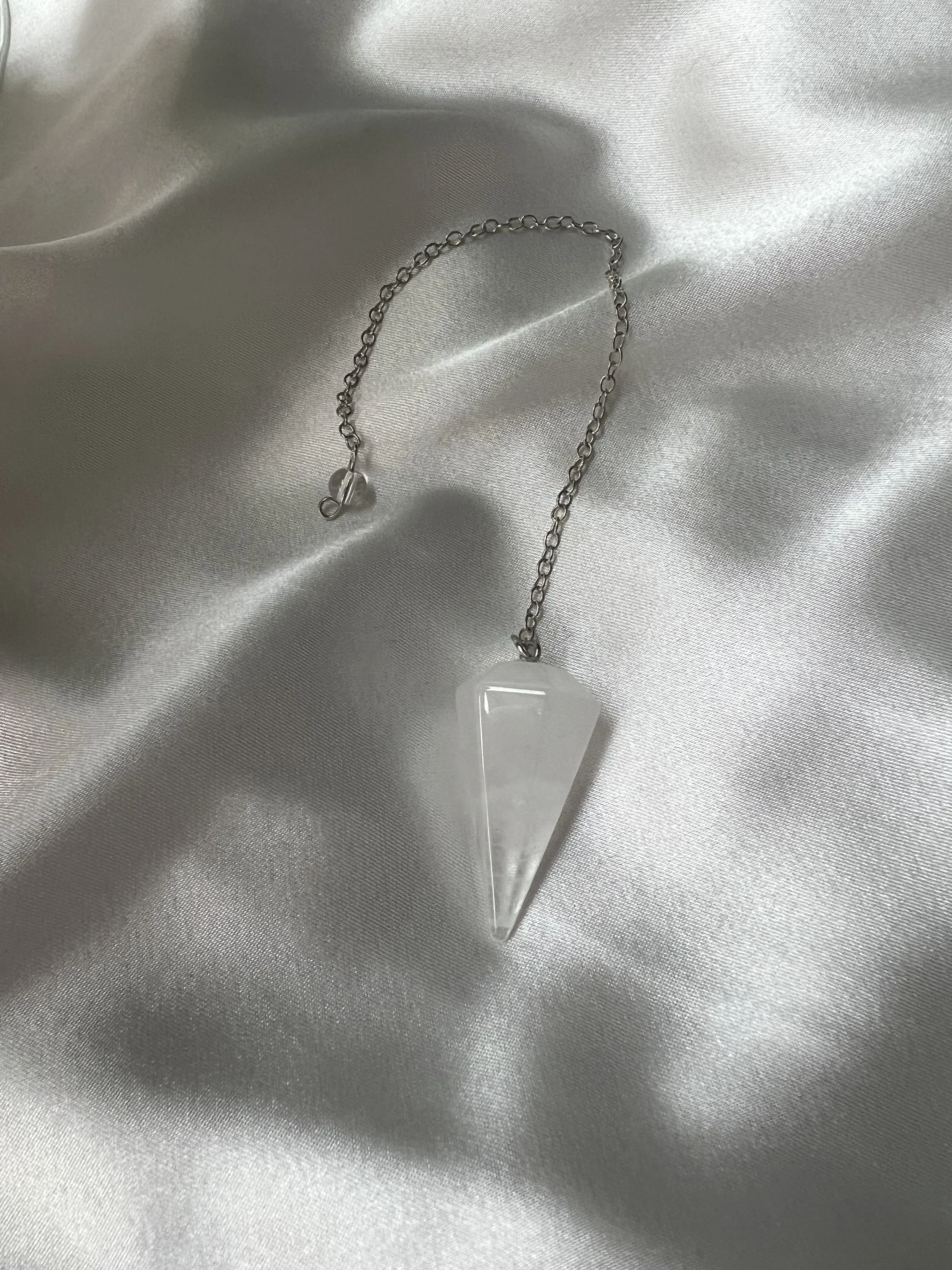 Natural Quartz Pendulum