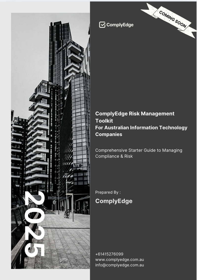 ComplyEdge Risk Management Toolkit for Australian IT Companies