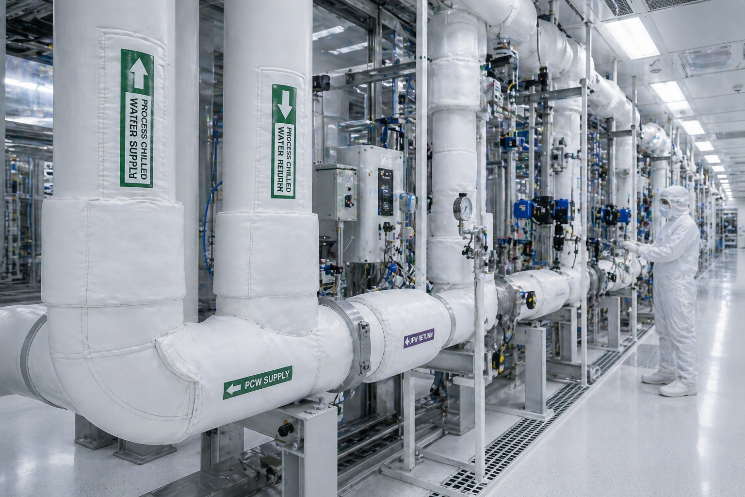 The Role of Insulation in Semiconductor Manufacturing Facilities