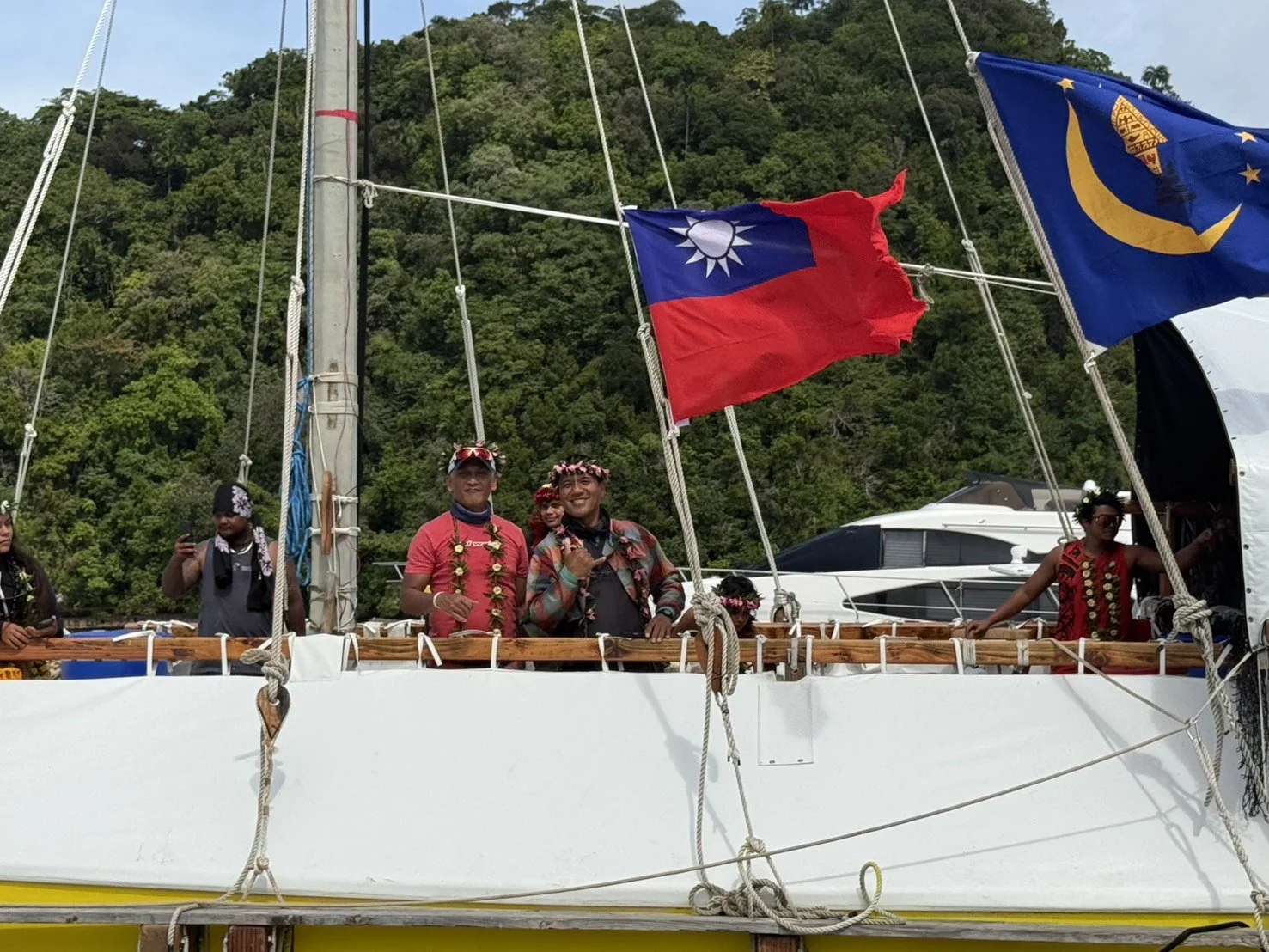 Taiwan Embassy in Palau: Alingano Maisu Continues Epic, Reaching Okinawa