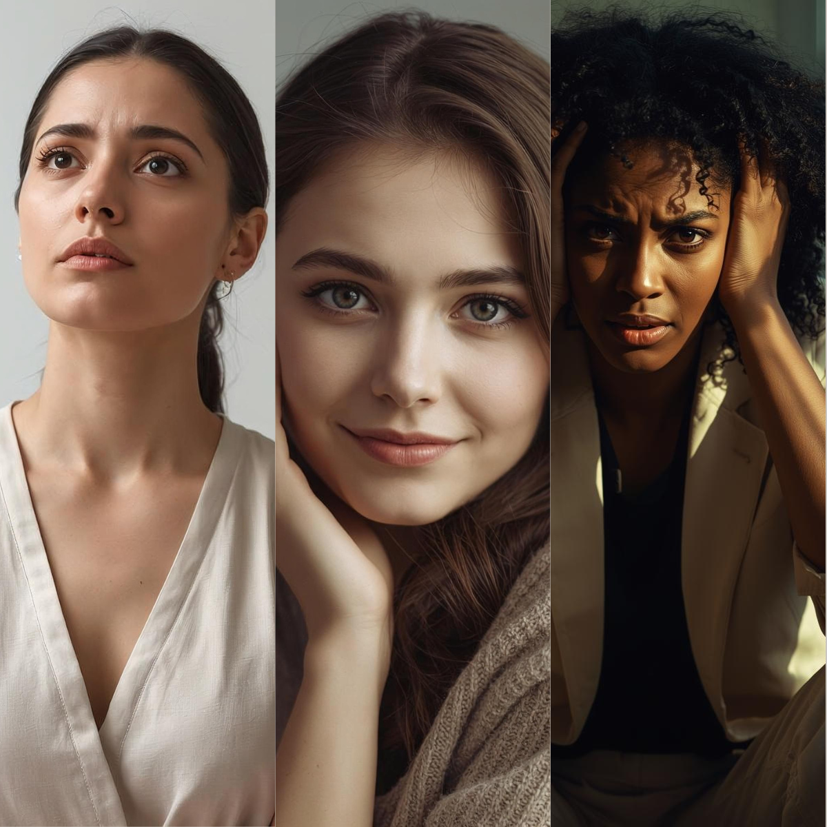 featuring 3 women: permission seeker, good girl, iron woman