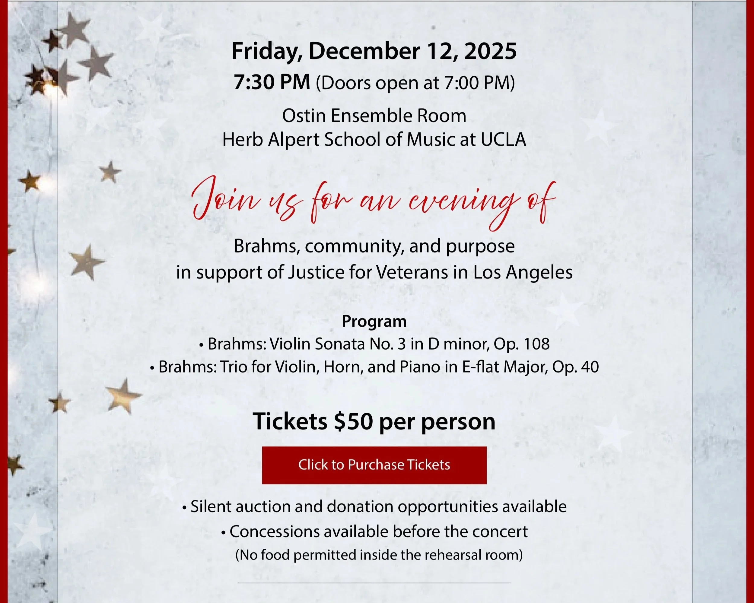 Chamber Music for Justice