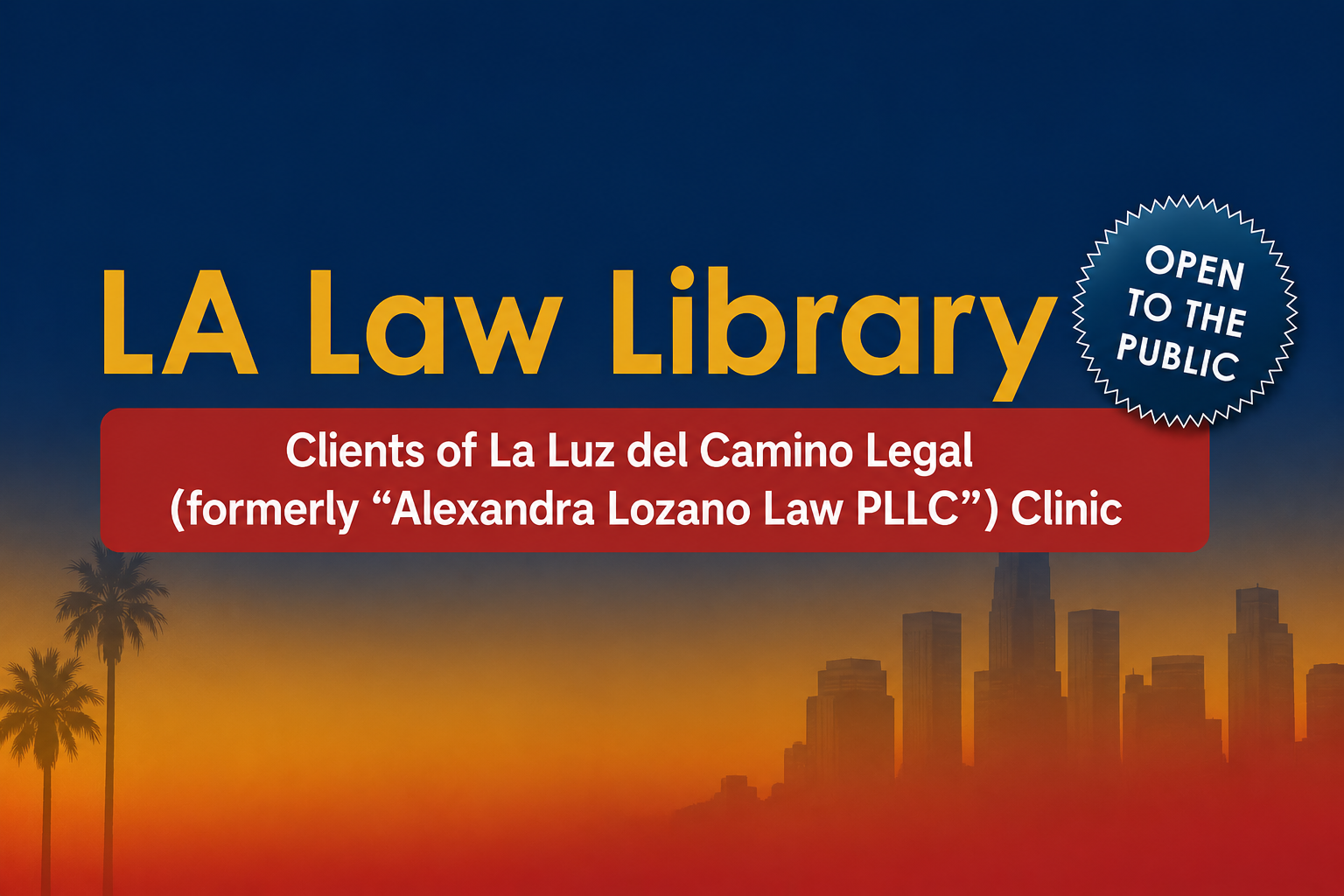 Clients of La Luz del Camino Legal (formerly "Alexandra Lozano Law PLLC") Clinic