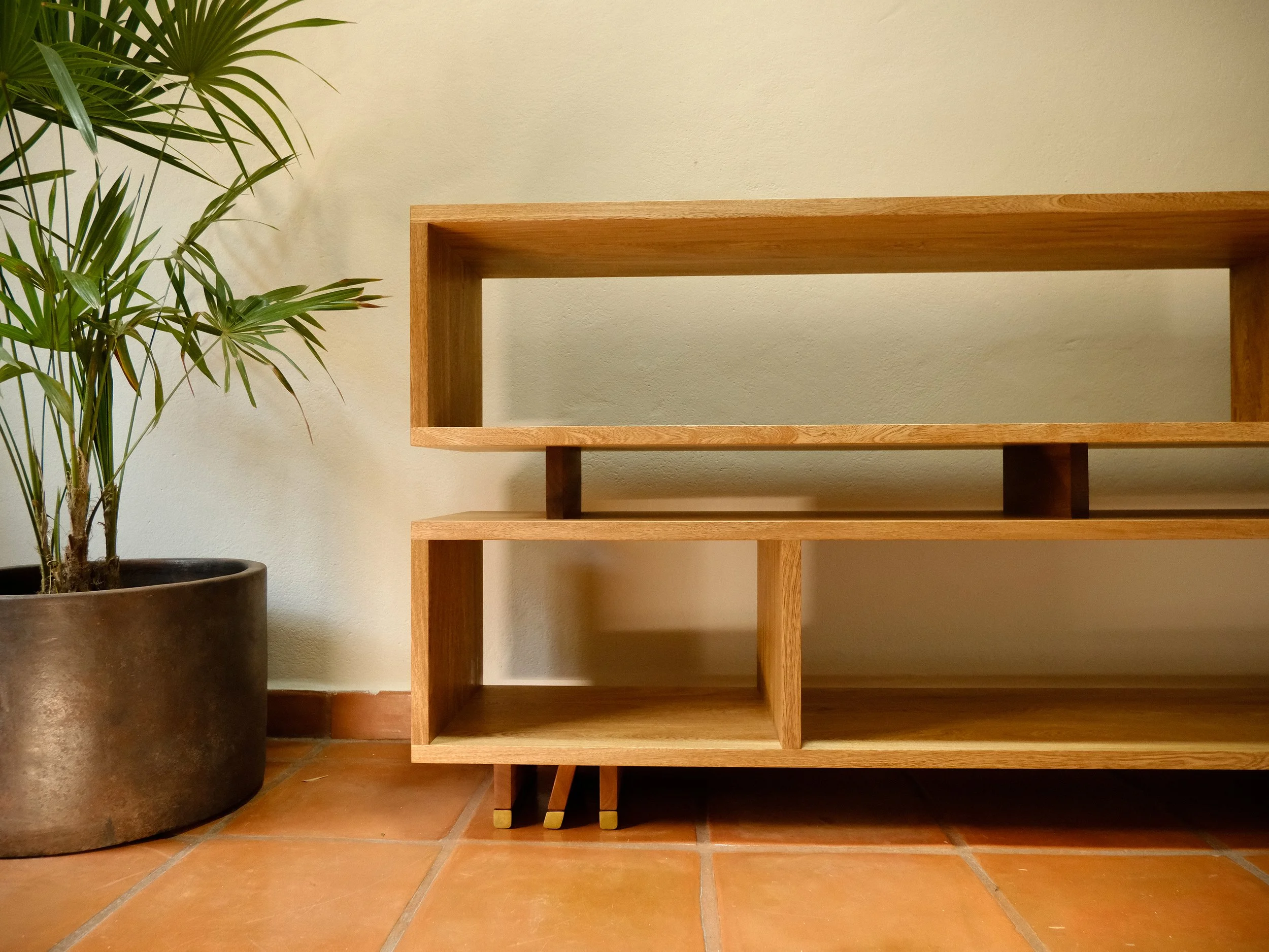 Empty Shelving Unit