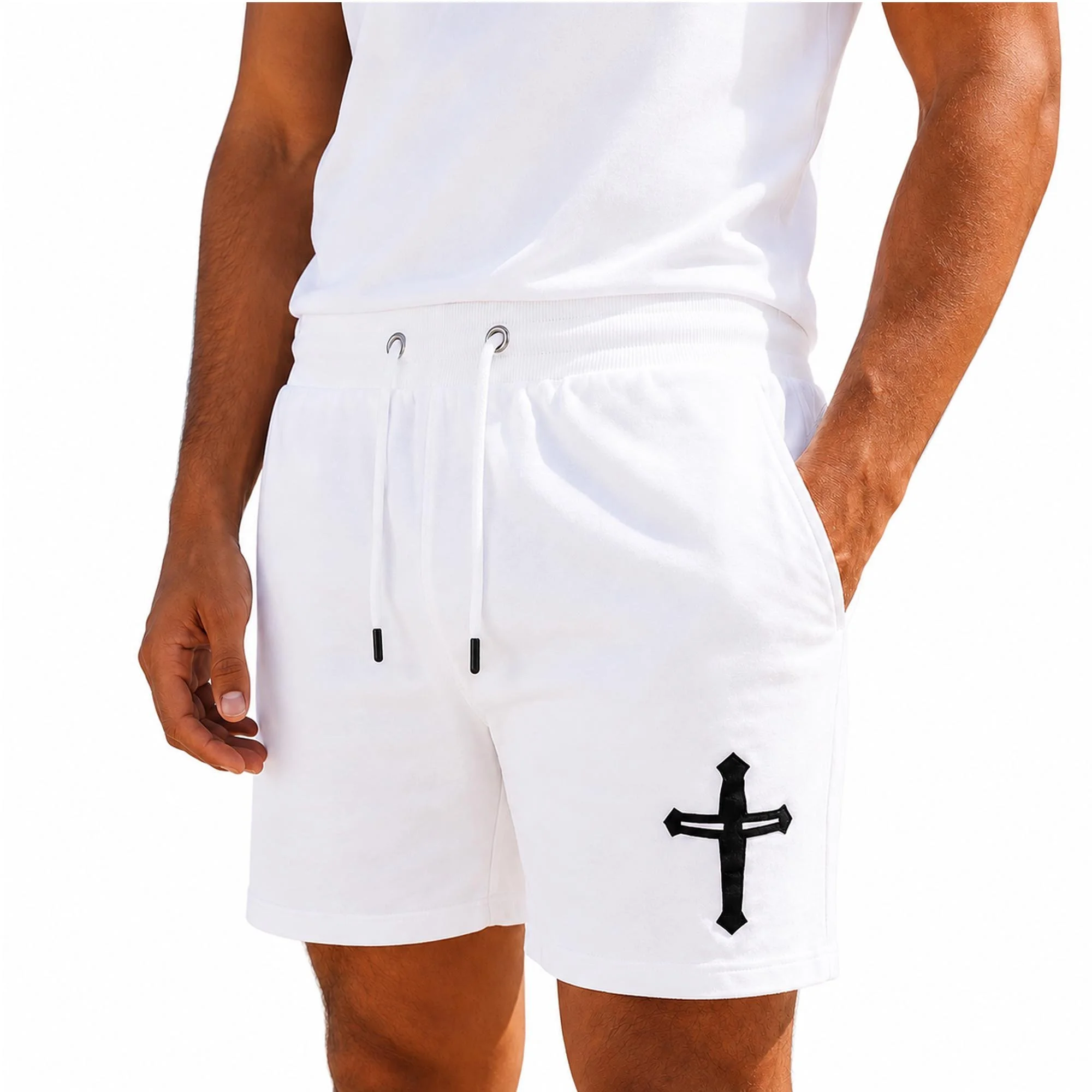 Teutonic | Initiation | Shorts | Casual Fit | Luxury Cotton | White