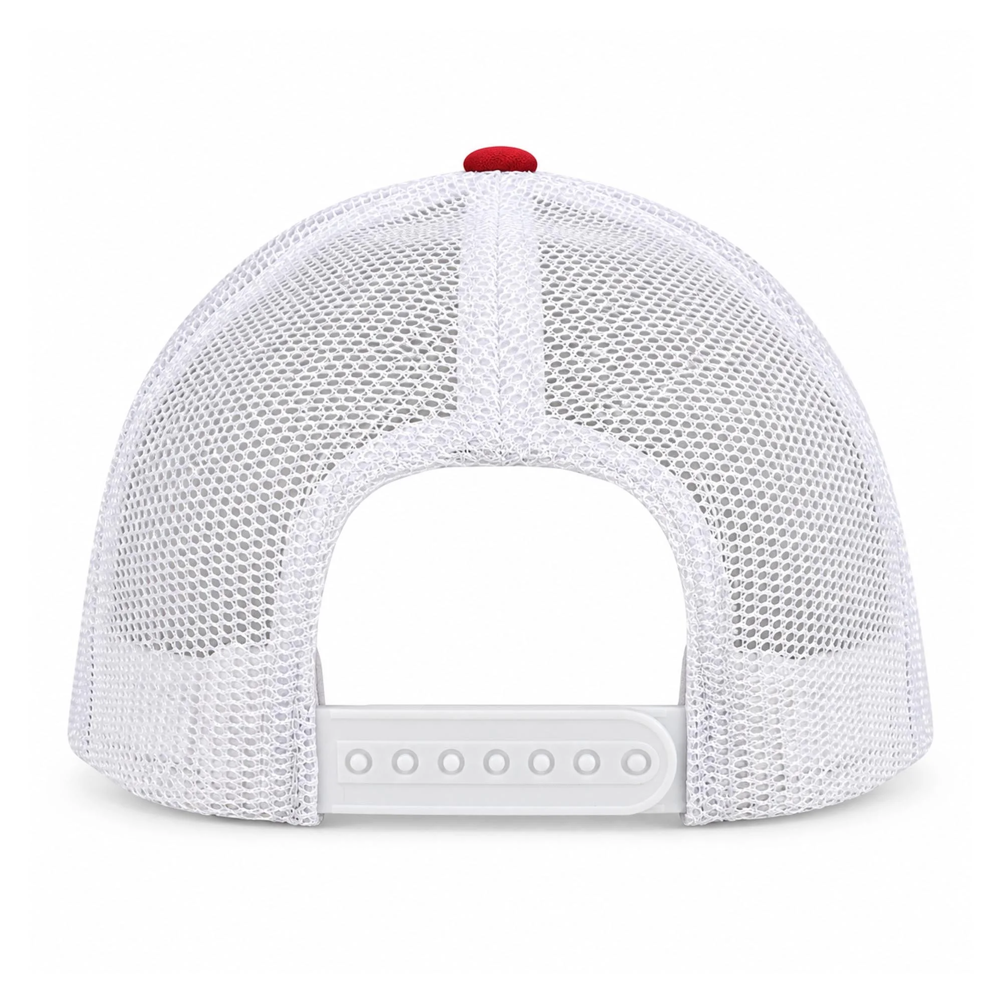 Beer Bacon Freedom | Mesh Baseball Cap | Snapback | 5 Panel | White & Red