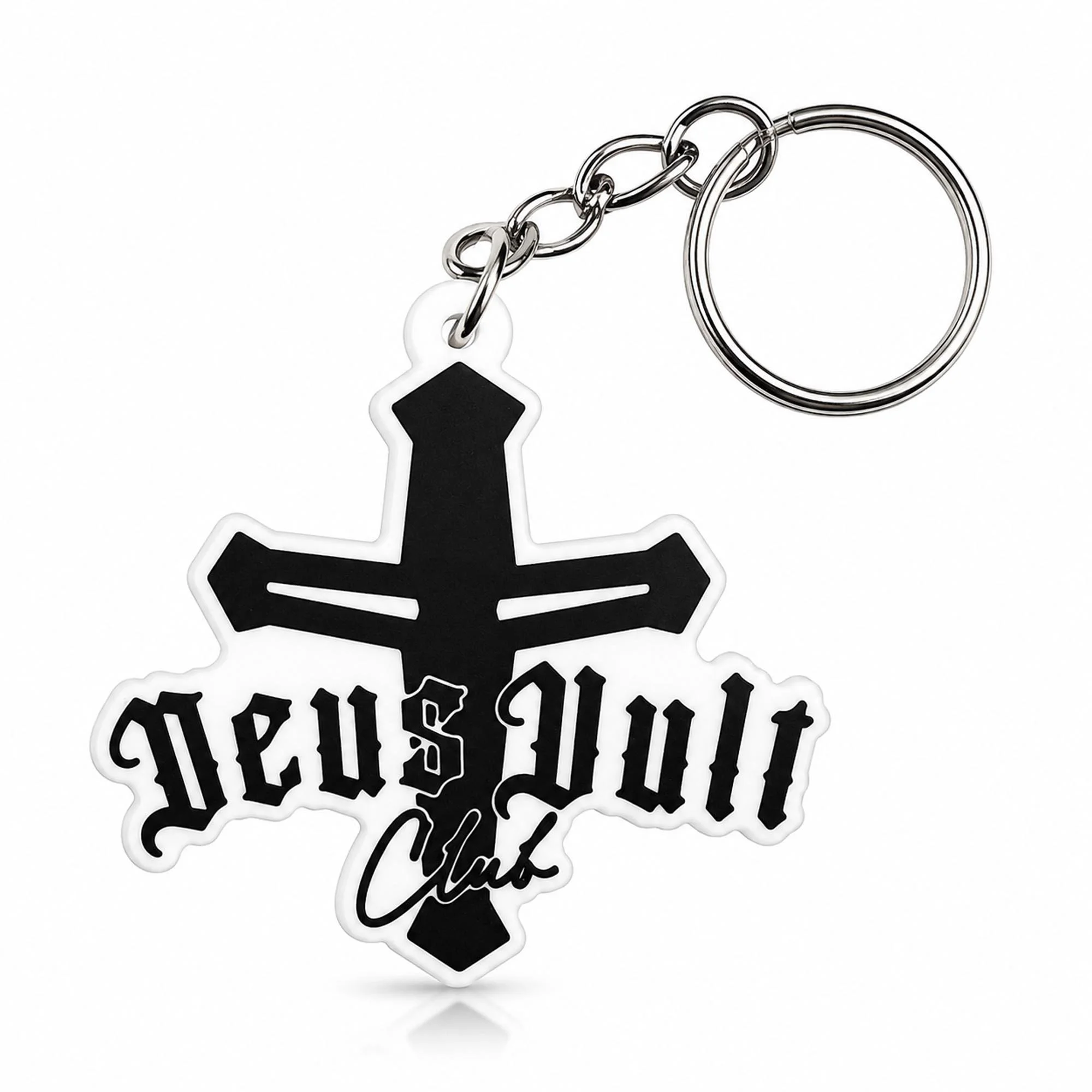 Deus Vult Club Loop Keychain Keyring