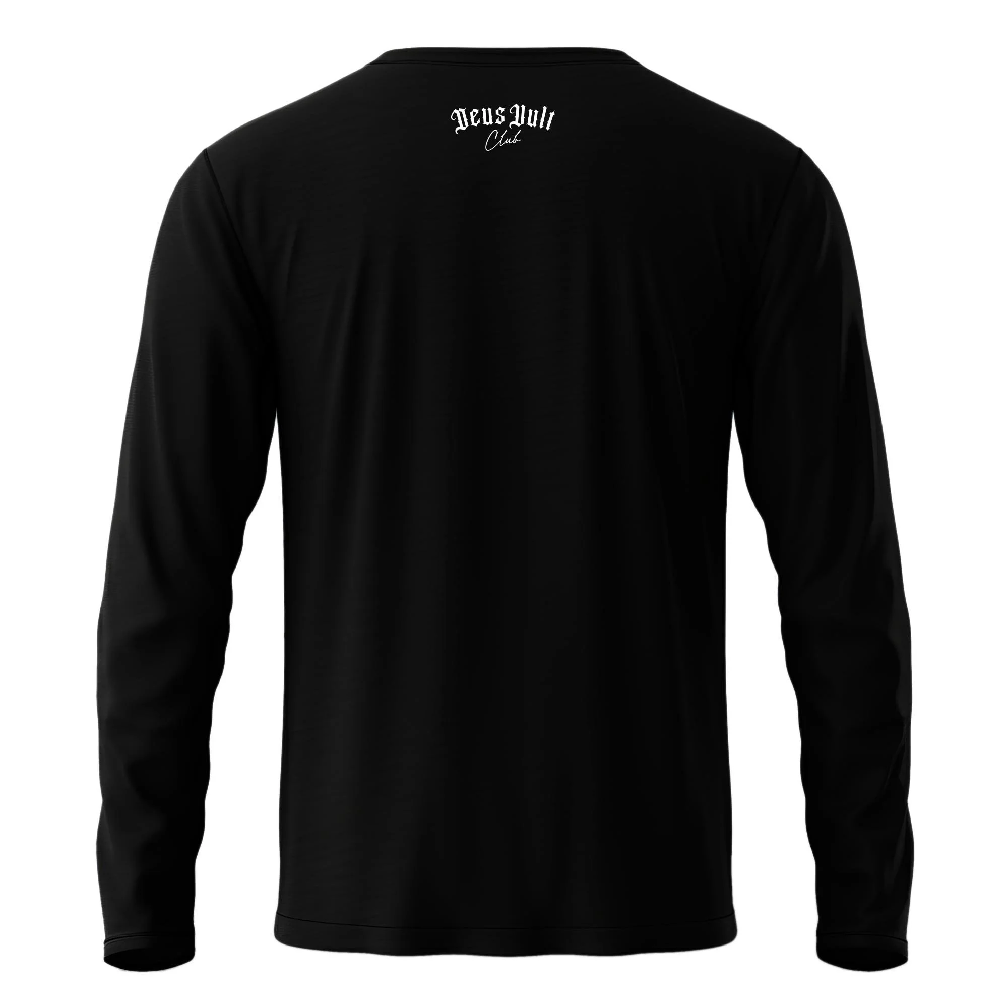 Deus Vult Club Long Sleeve T Shirt Black Back