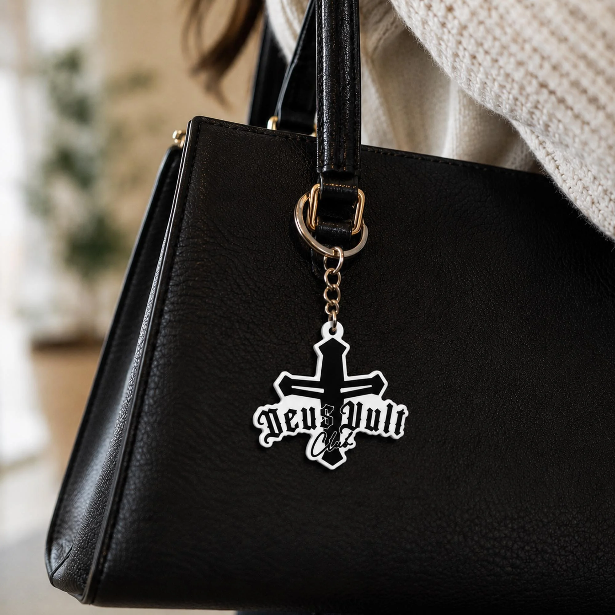 Deus Vult Club Loop Keychain Keyring