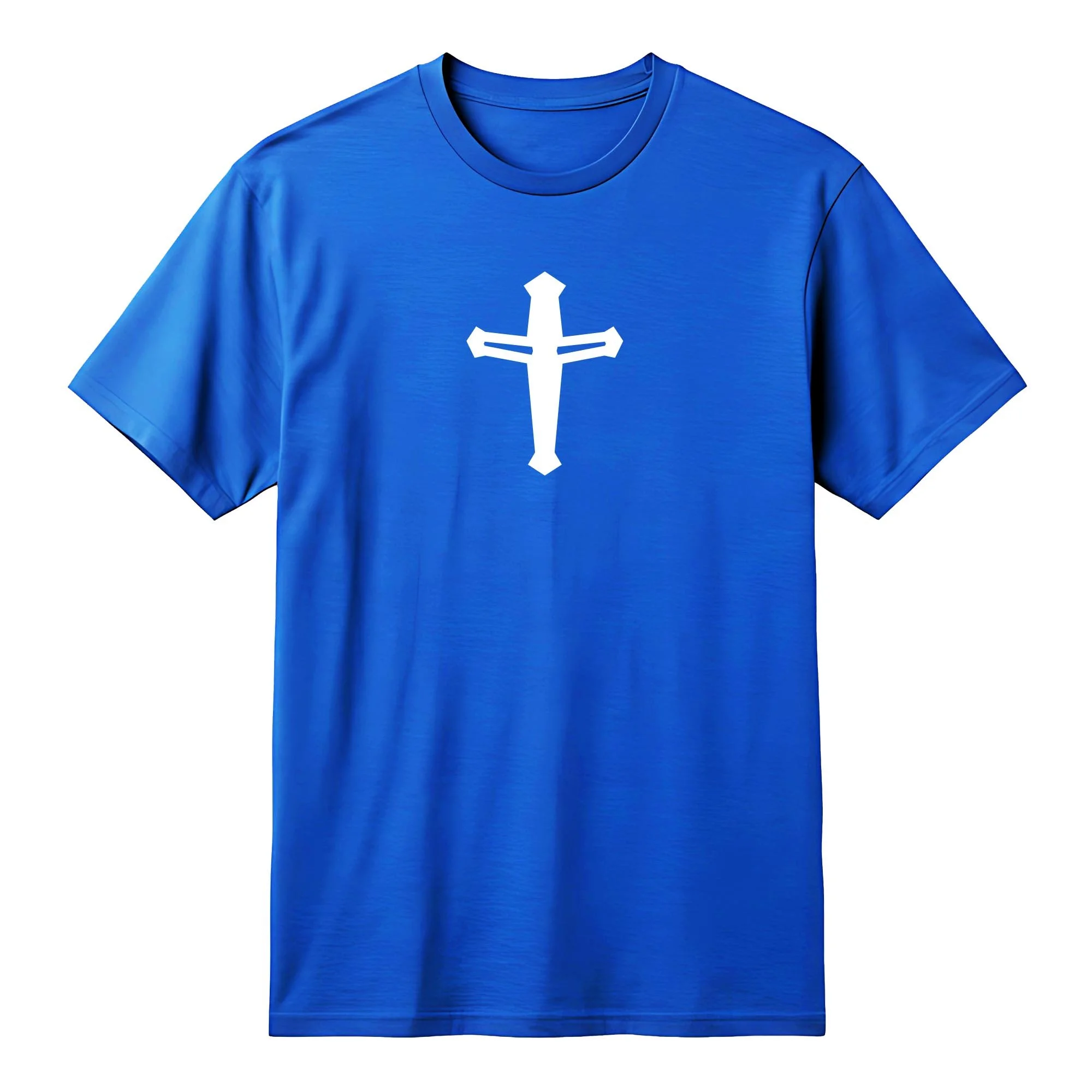 The Courage | T-Shirt | Casual Fit | Luxury Cotton | Blue