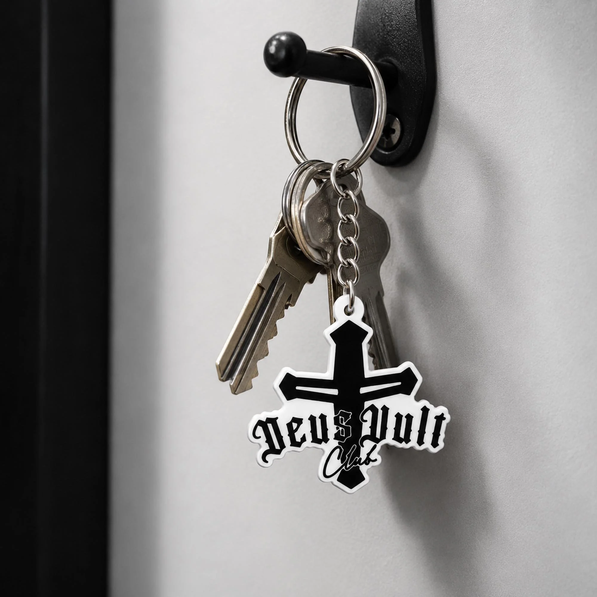 Deus Vult Club Loop Keychain Keyring