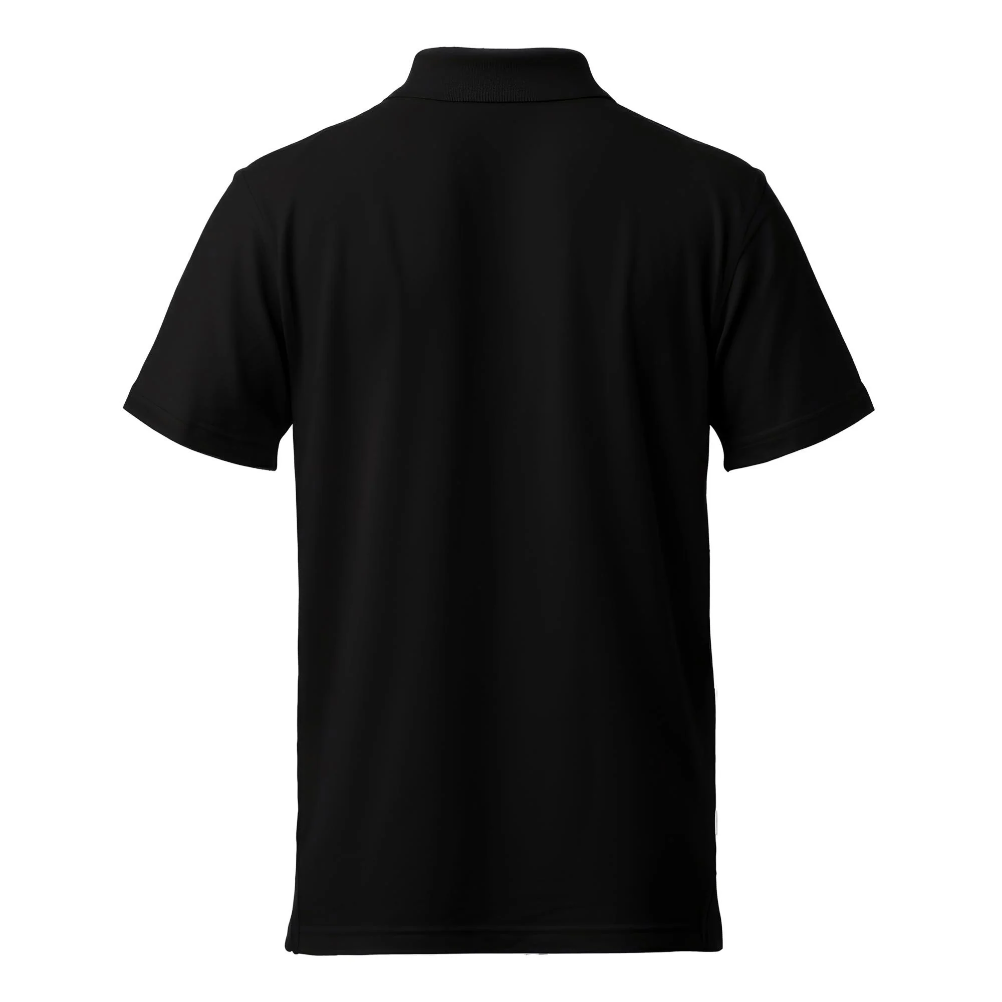 Polo T-Shirt Lightweight Casual Fit Black
