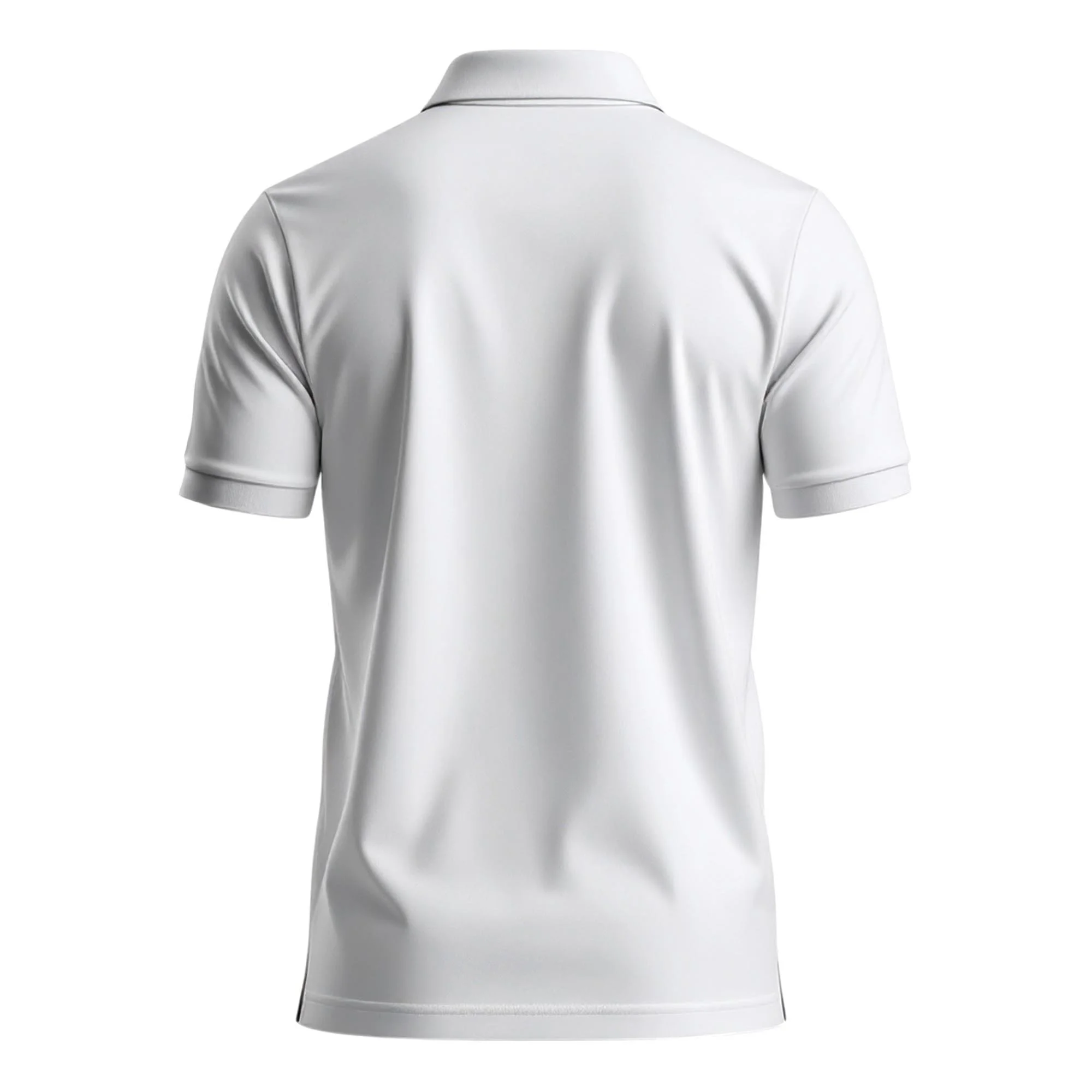 Polo T-Shirt Lightweight Casual Fit White