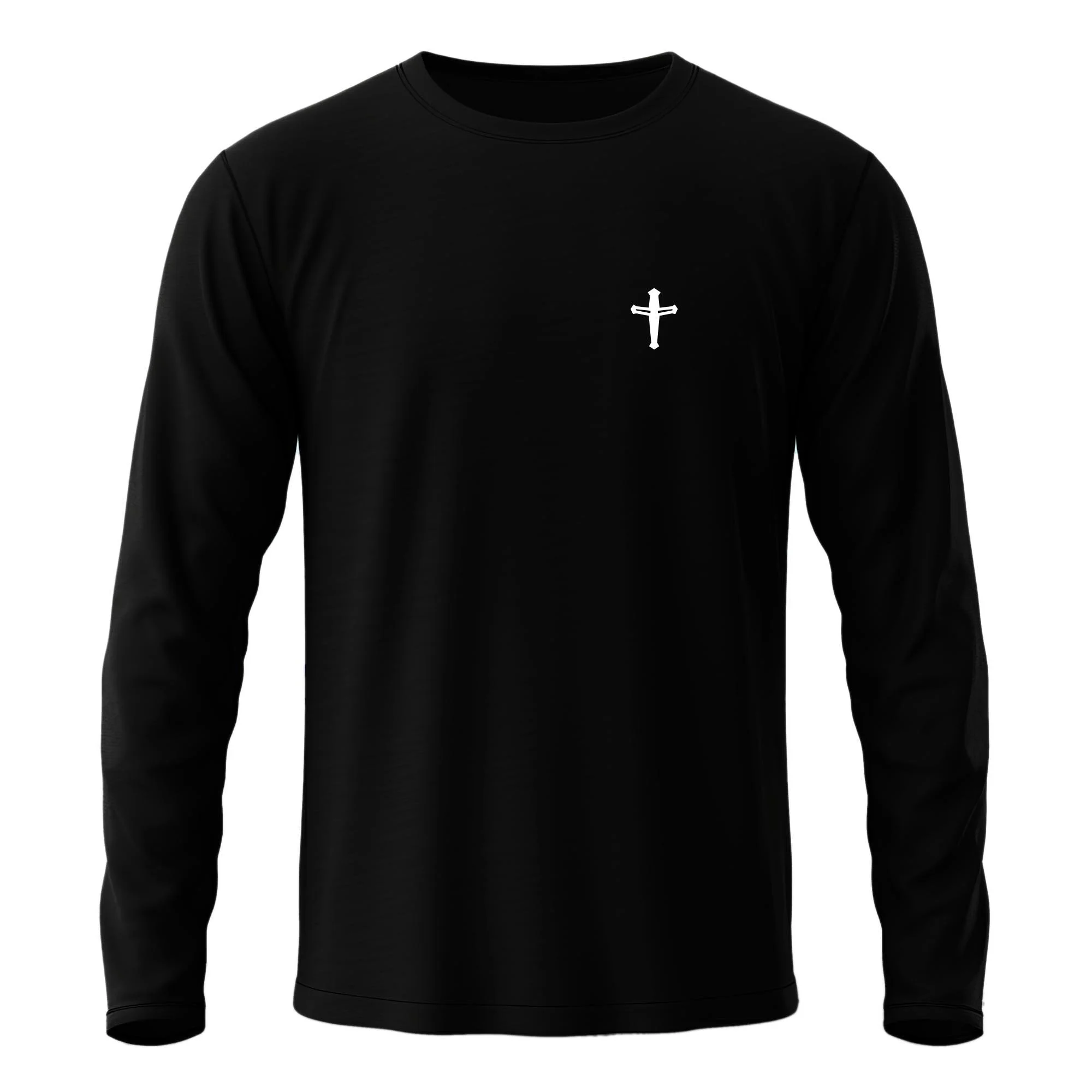 The Urban | Long Sleeve T-Shirt | Lightweight | Slim Fit | Black